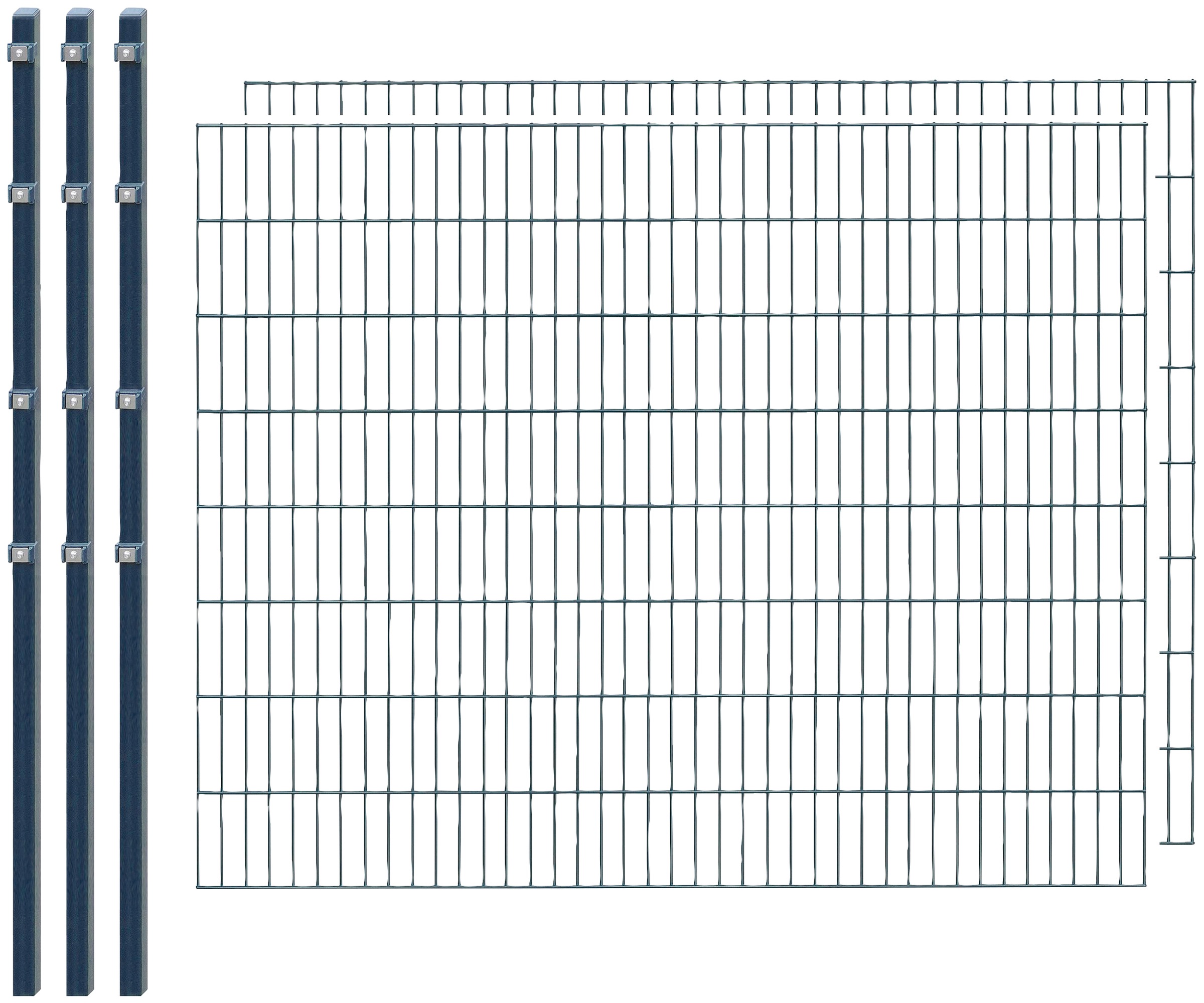 Arvotec Einstabmattenzaun »42 66«, (Set), 160 cm hoch, 2 Matten für 4