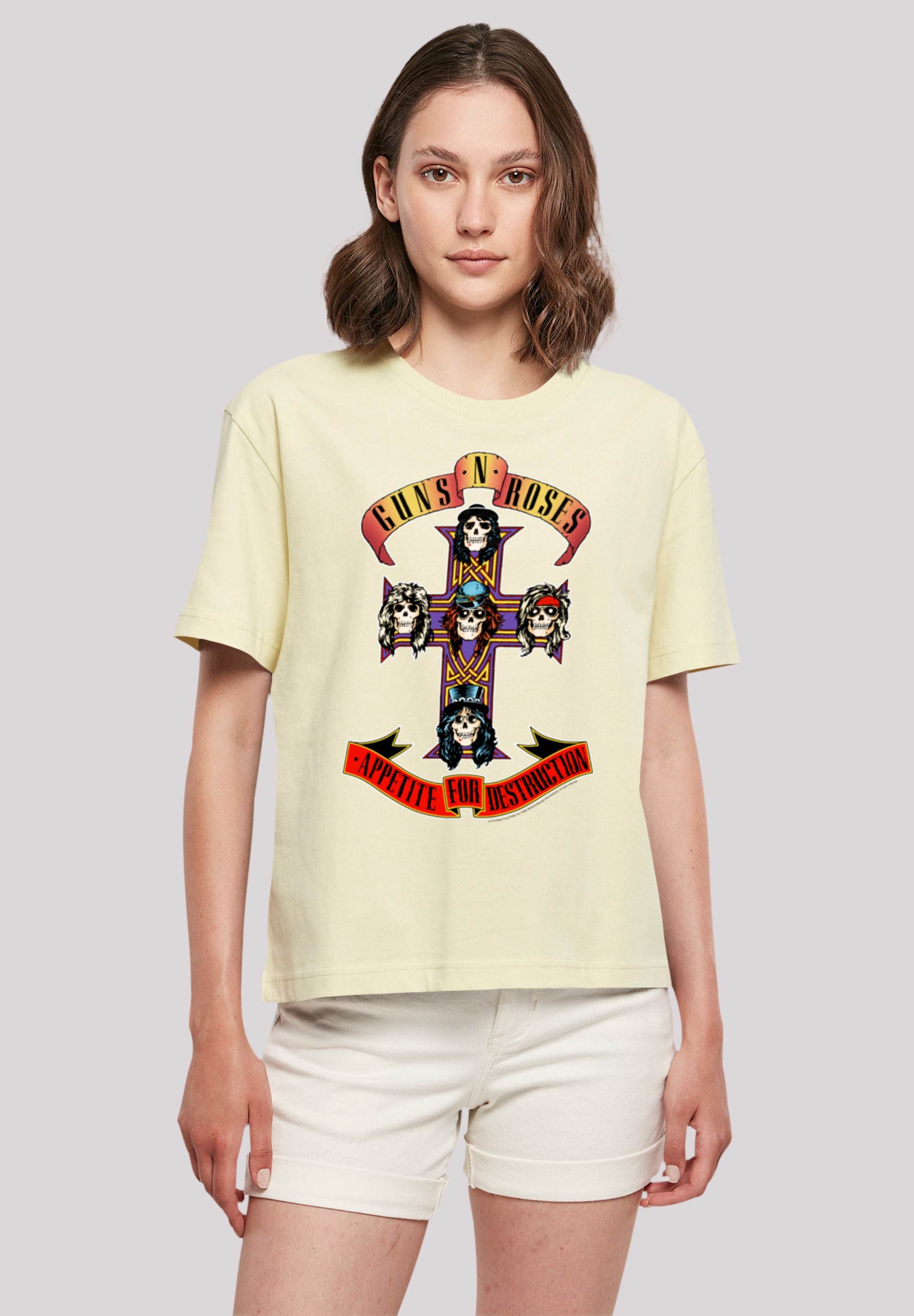 F4NT4STIC T-Shirt "Guns n Roses Appetite For Destruction", Premium Qualität günstig online kaufen