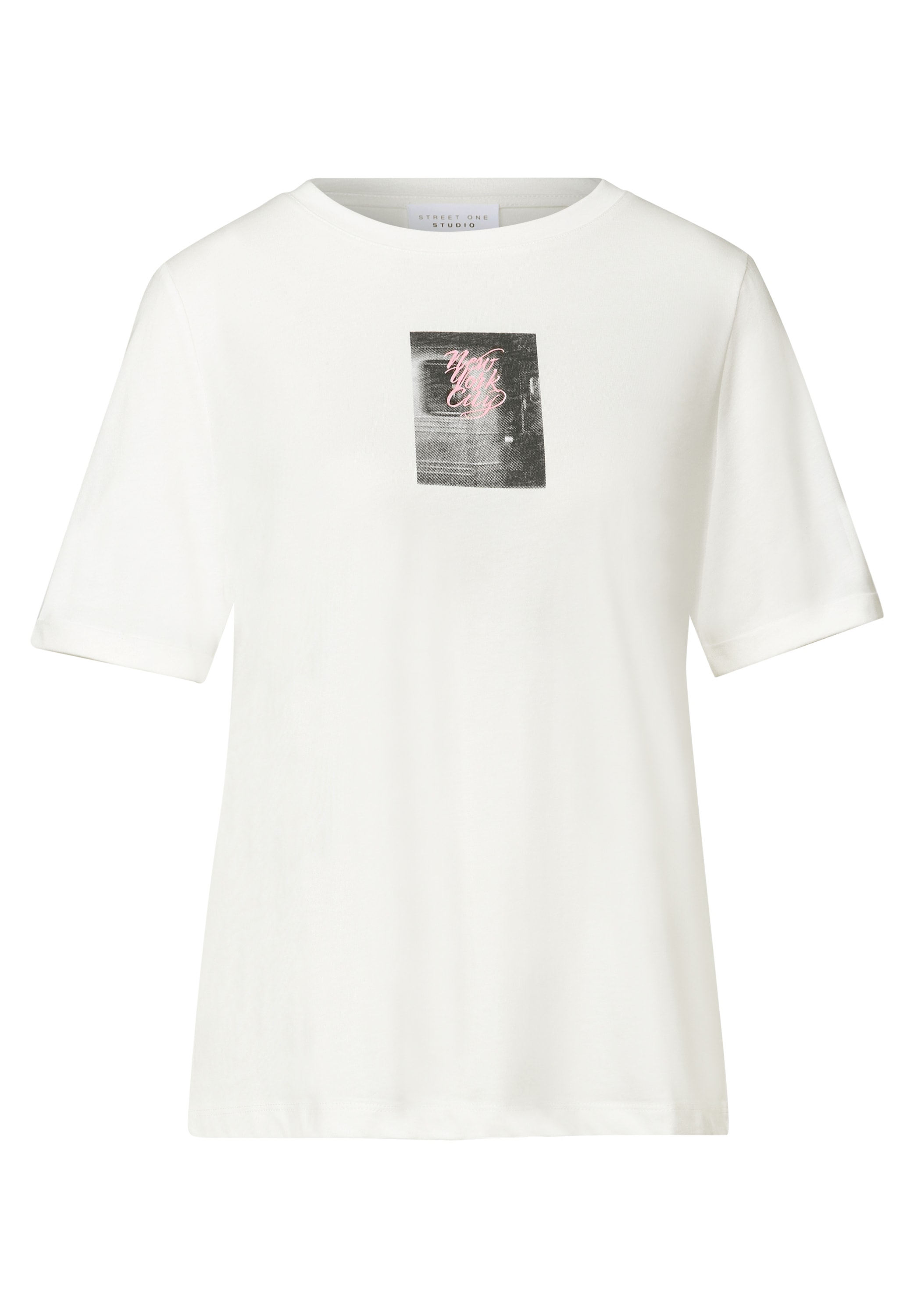 STREET ONE STUDIO T-Shirt, mit Rundhalsausschnitt