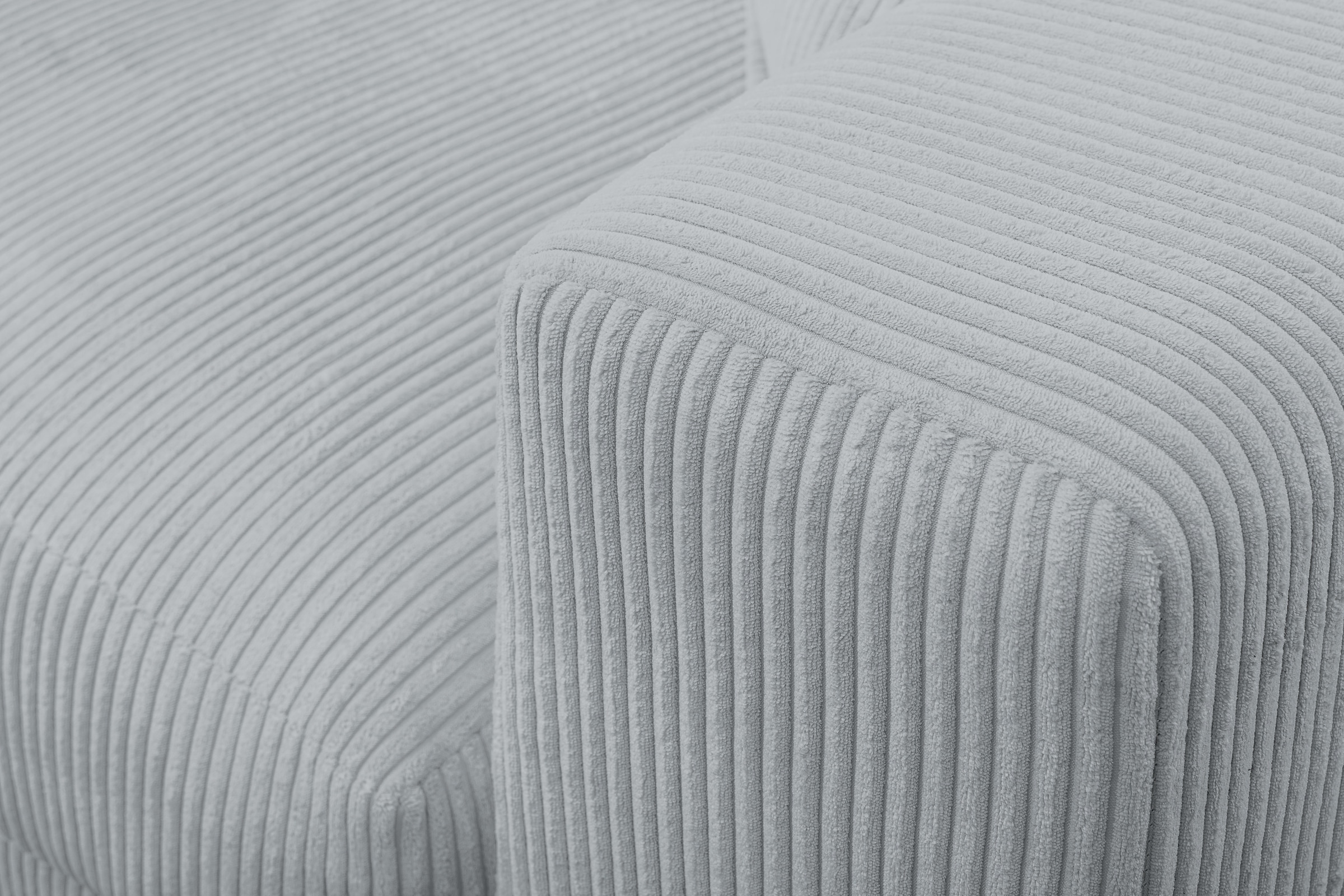 WERK2 Ecksofa »Eldorado L-Form«, Design Ecksofa, besonders weicher Sitzkomfort, extra breite Ottomane