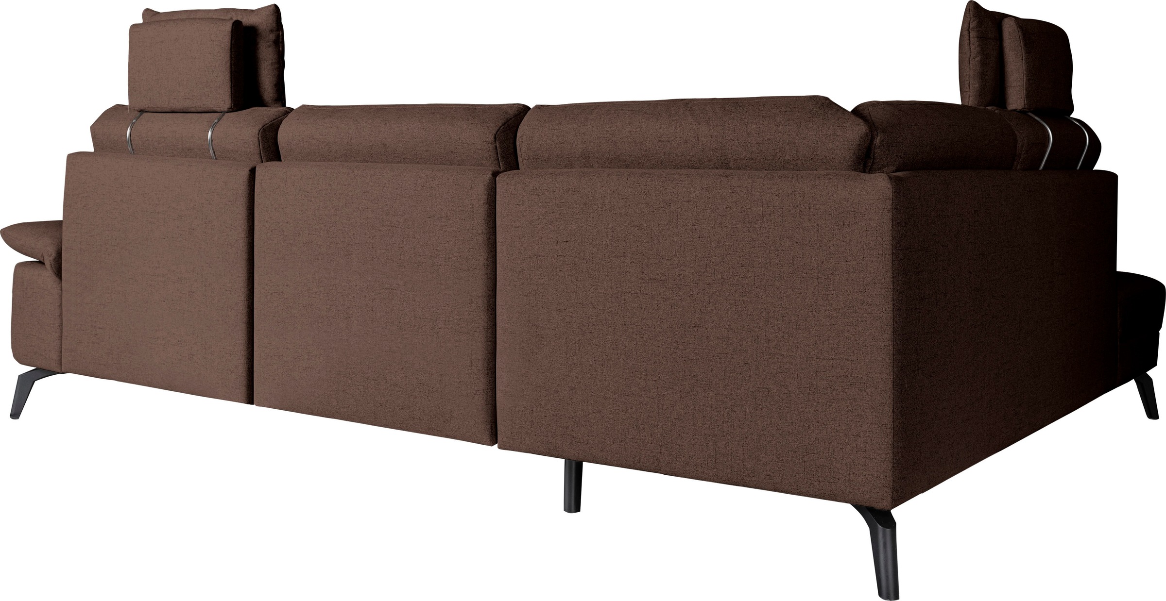 alina Ecksofa inkl. Kopfstützen, wahlweise mit Relaxfunktion, Breite: 267 cm