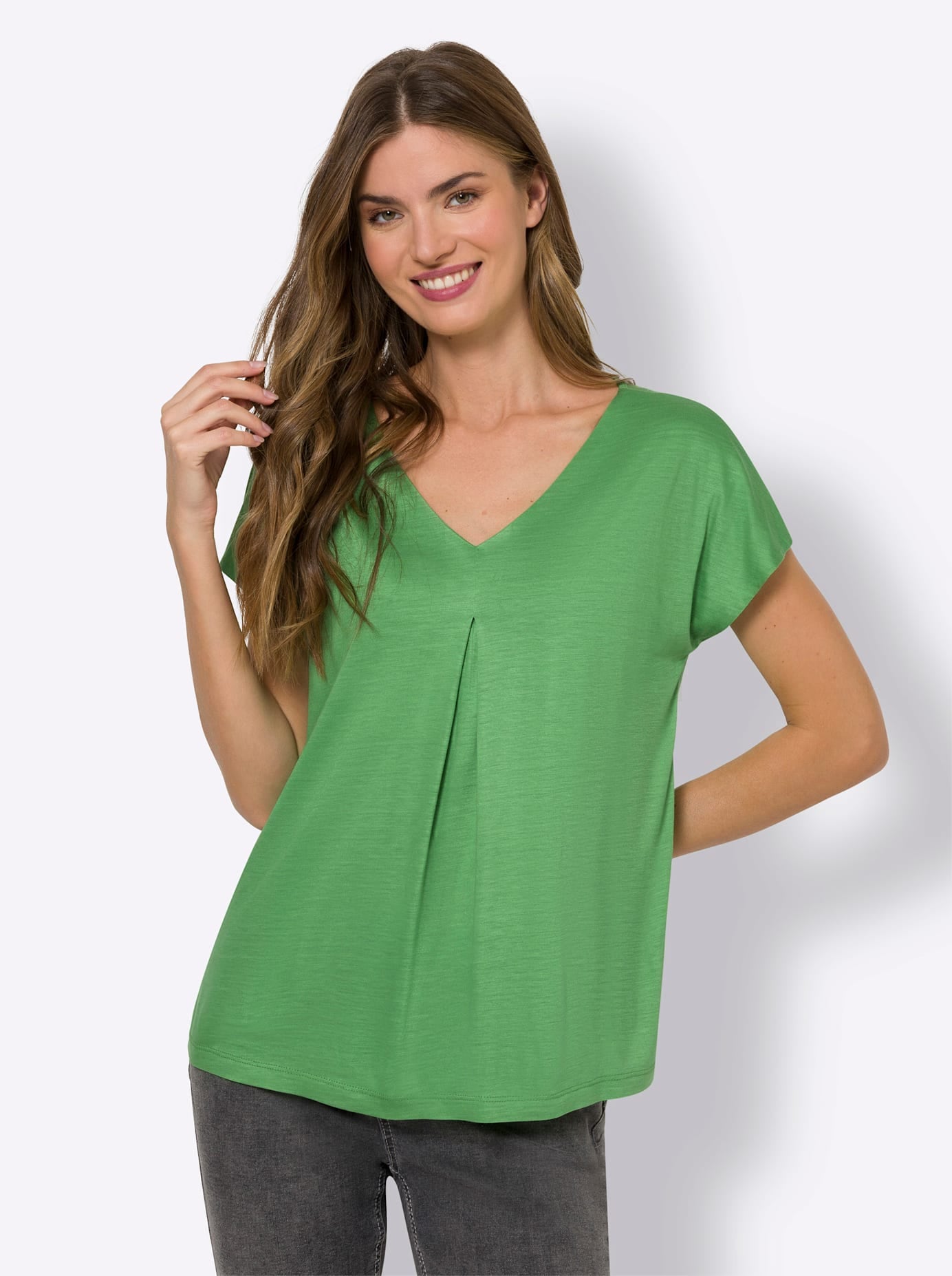 LINEA TESINI by heine Kurzarmshirt "Shirt" 1 Stk. günstig online kaufen