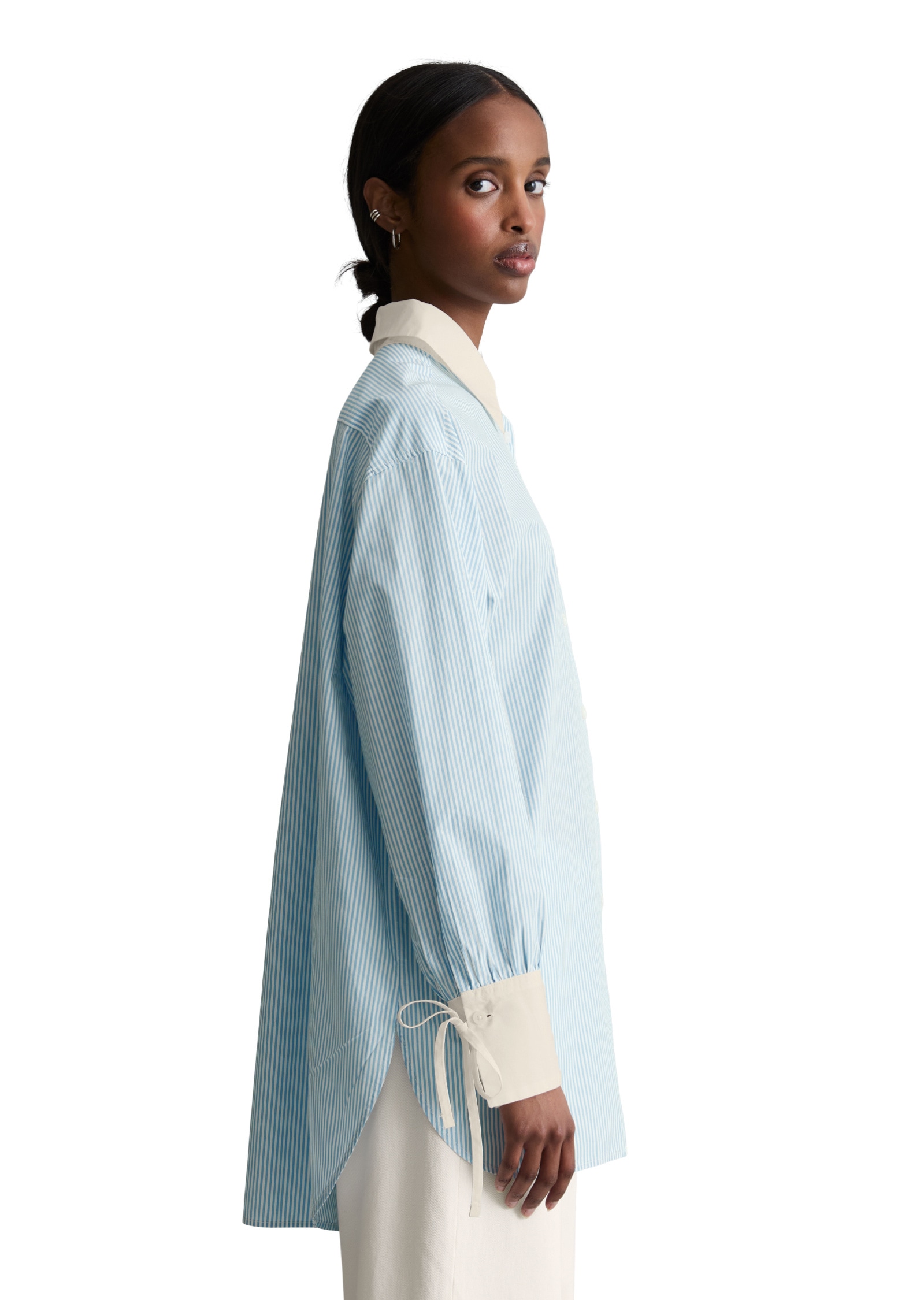 Marc O'Polo DENIM Langarmbluse »aus Papertouch Popeline«