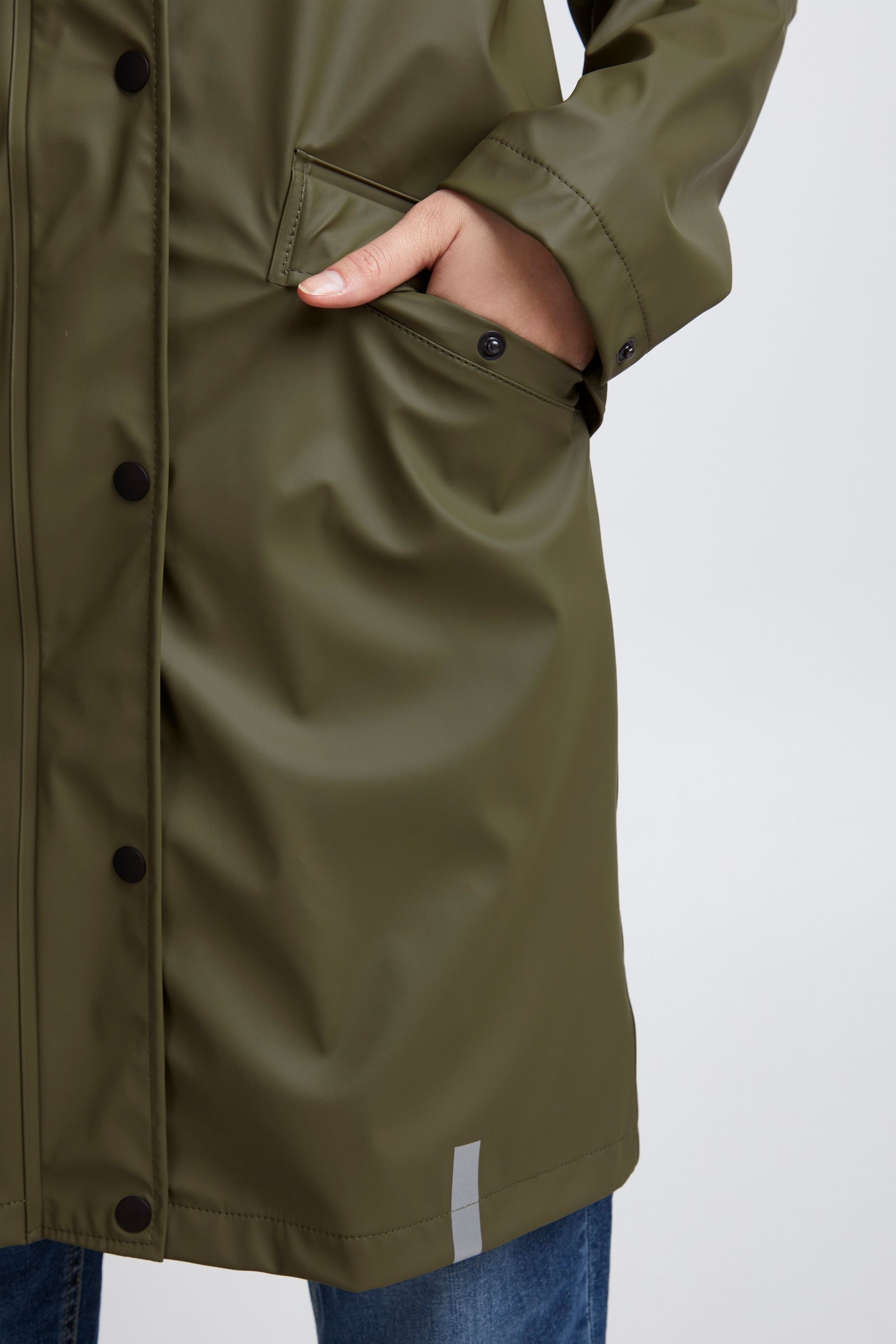 Ichi Regenjacke »Regenjacke IHTazi«, mit Kapuze