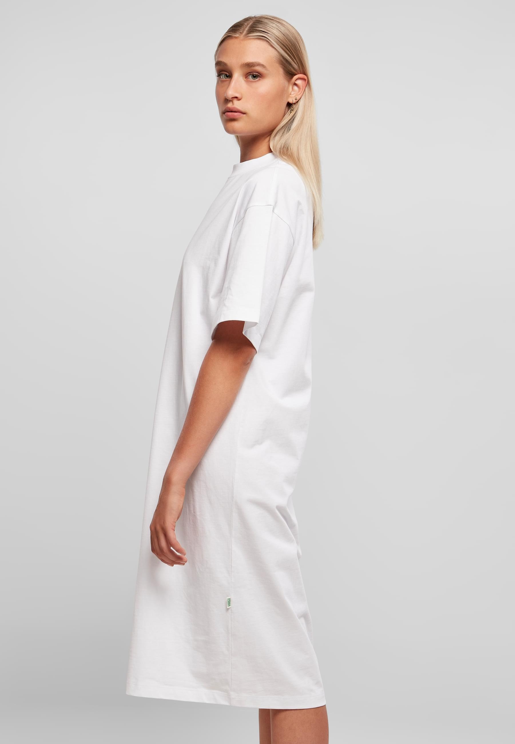 URBAN CLASSICS Shirtkleid »Urban Classics Damen Ladies Organic Long Oversized Tee Dress«, (1 tlg.)