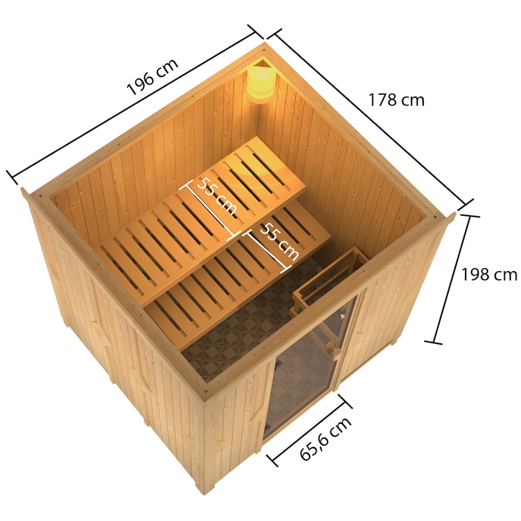 welltime Sauna »Gelsa«