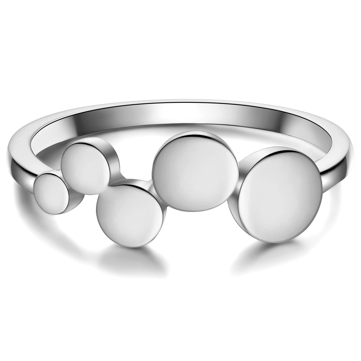 Silberring RAFAELA DONATA "RD5022" Gr. 60, silber, Fingerringe, Damen, 60, Silber 925 (Sterlingsilber), 1,5mm, Silberring