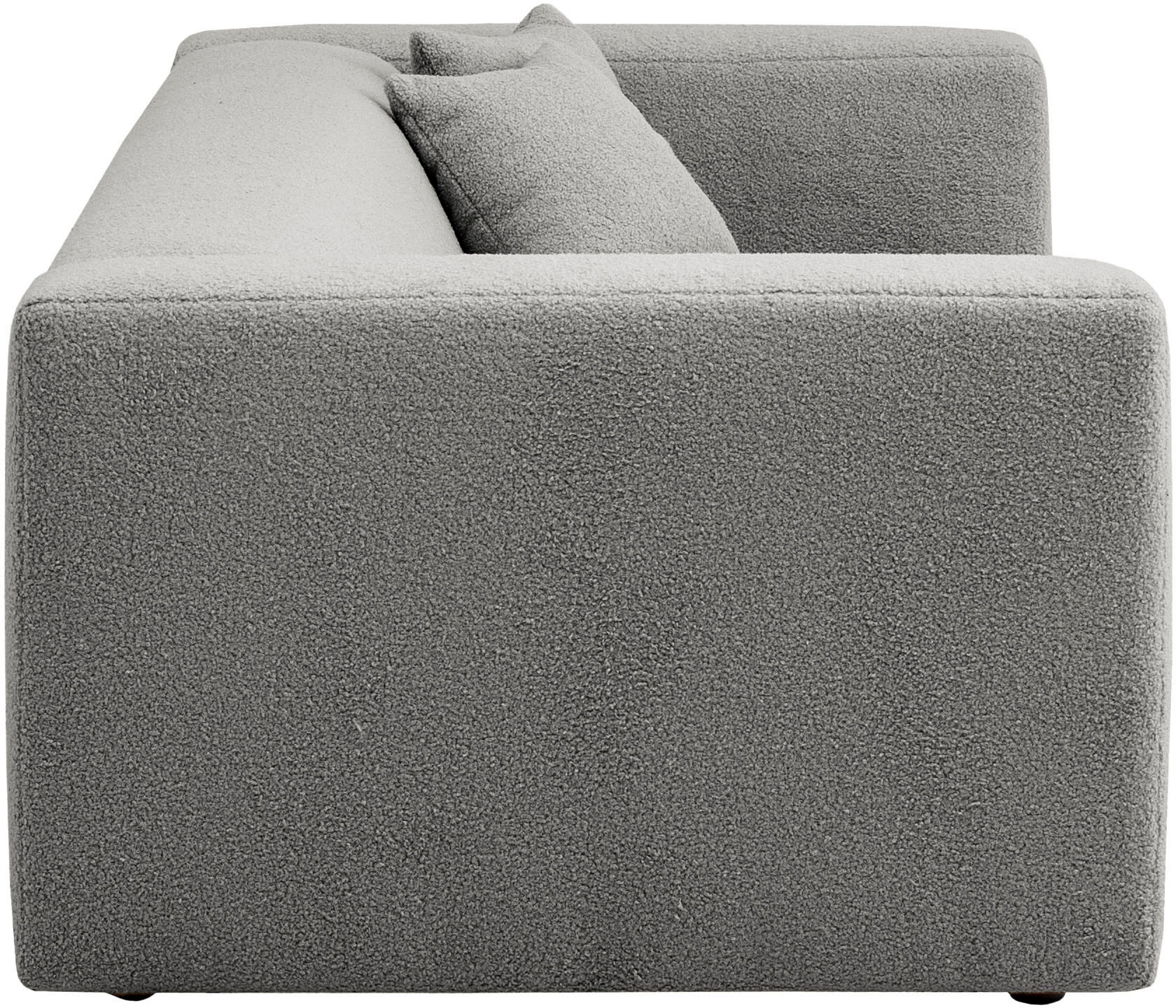 andas 3-Sitzer »BAKELS, Couch in Cord oder Boucle-Stoff, Sofa im modernen Design«, bequemer Sitzkomfort,in 2 Stoffen und 8 Farben lieferbar
