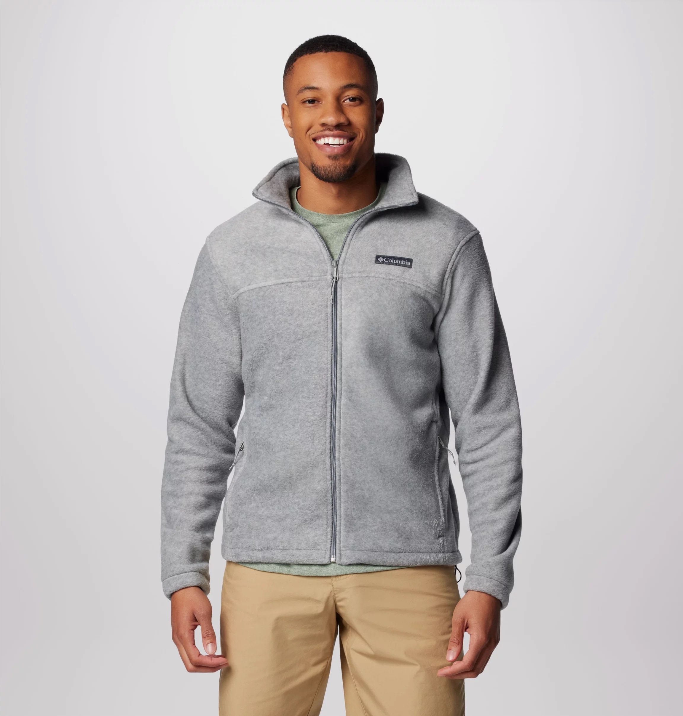 Columbia Fleecejacke "Steens Mountain Full Zip 2.0" mit hohem Stehkragen, wasserabweisend, windabweisend, atmungsaktiv