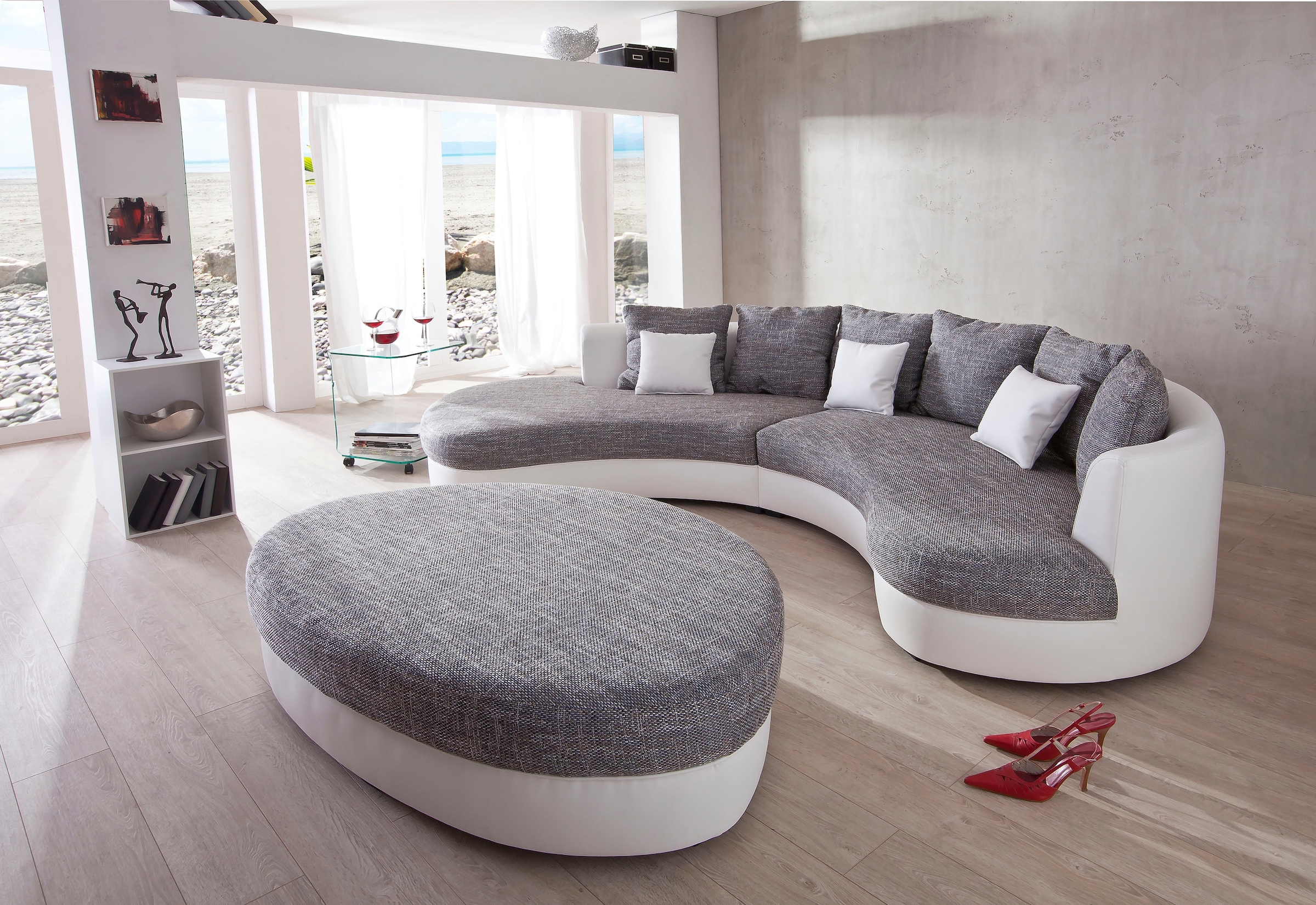 INOSIGN Ecksofa »Limoncello L-Form«, ergonomische Form