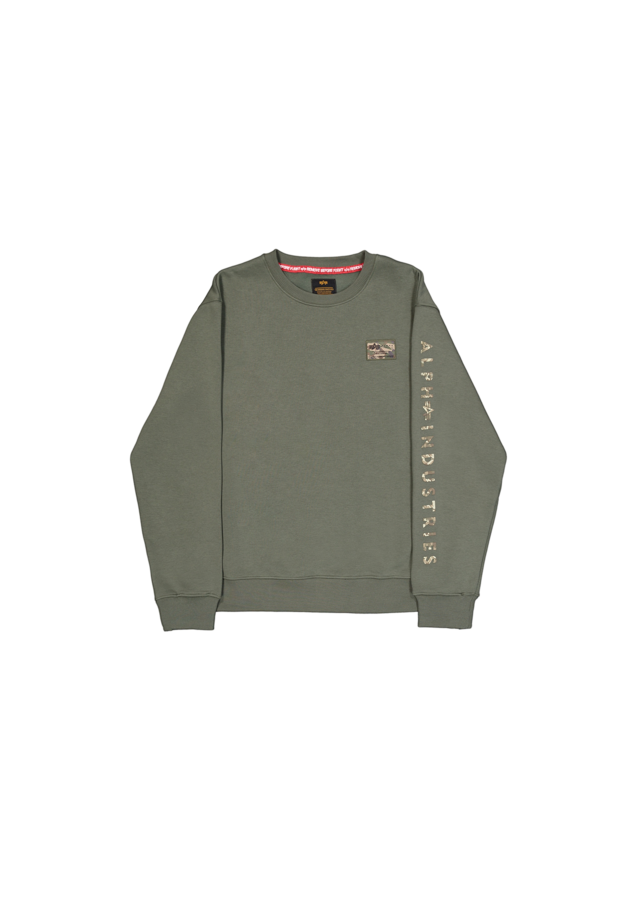 Alpha Industries Sweater "Alpha Industries Men - Sweatshirts Camo Sleeve Sw günstig online kaufen
