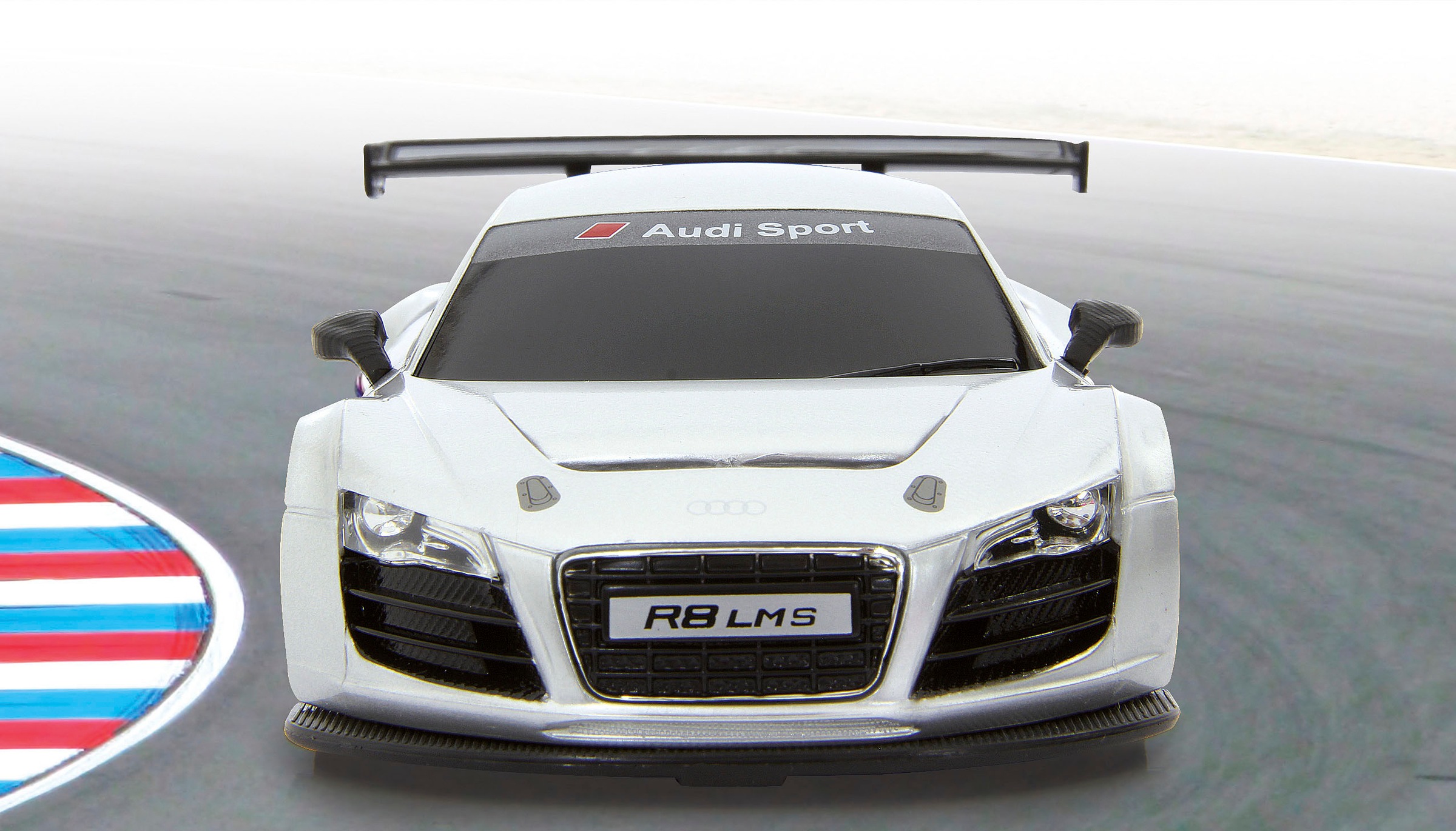 Jamara RC-Auto »Deluxe Cars, Audi R8 LMS, 1:24, silber, 2,4Ghz«