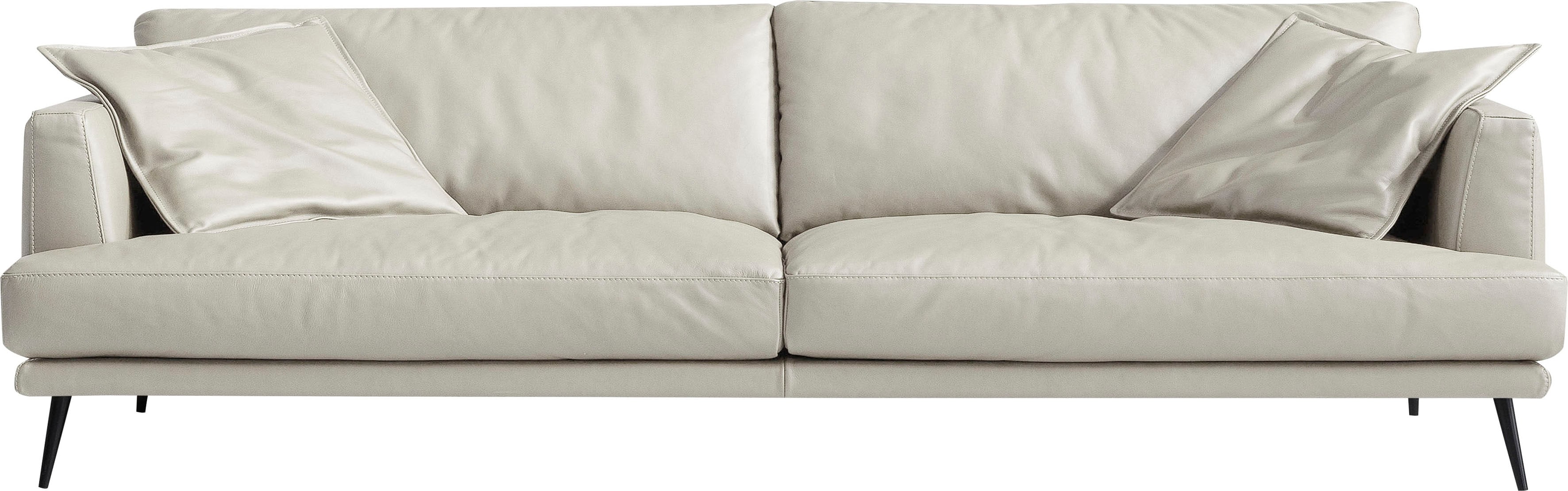 Egoitaliano 2,5-Sitzer "Sophia, Designsofa mit extrakomfortablem Sitzkomfort, Breite 214cm" Daunenfederung, inkl. 2 Kissen