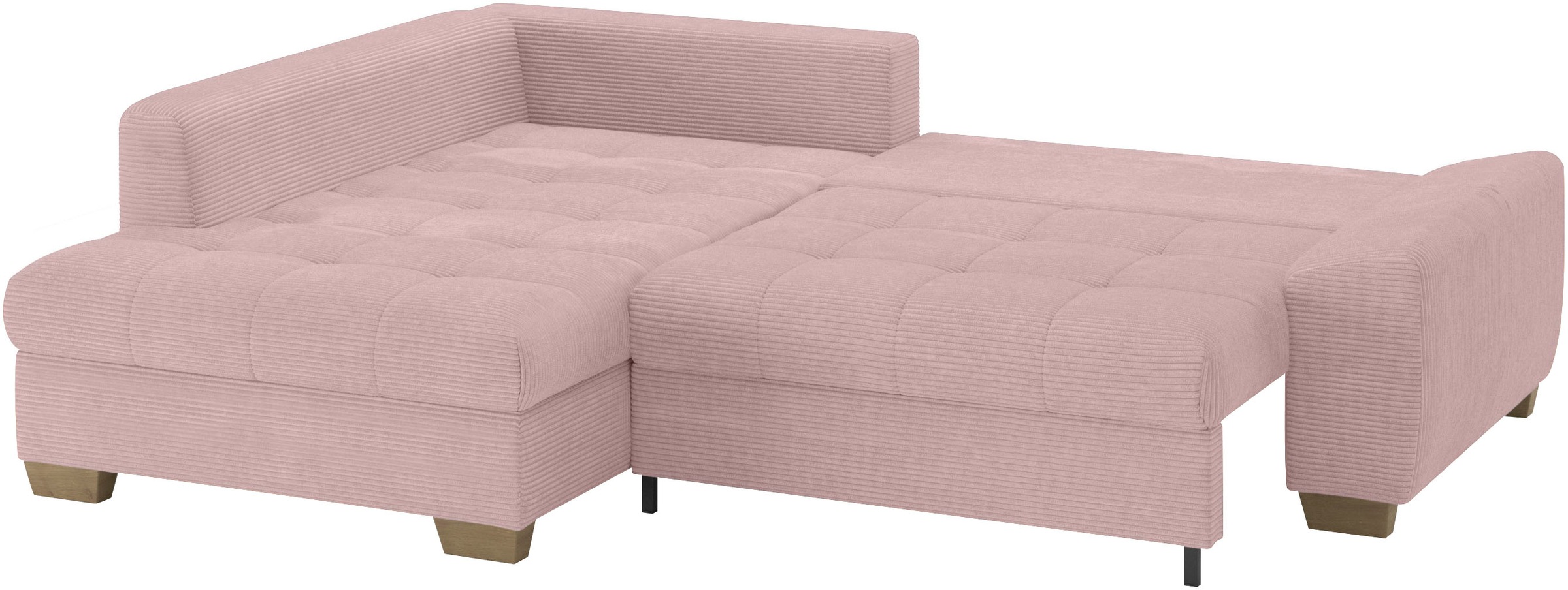 Thumbnail - Mr. Couch Ecksofa "Nikita II, L-Form" Wahlweise mit Bettfunktion, Bettkasten & RGB-LED-Beleuchtung