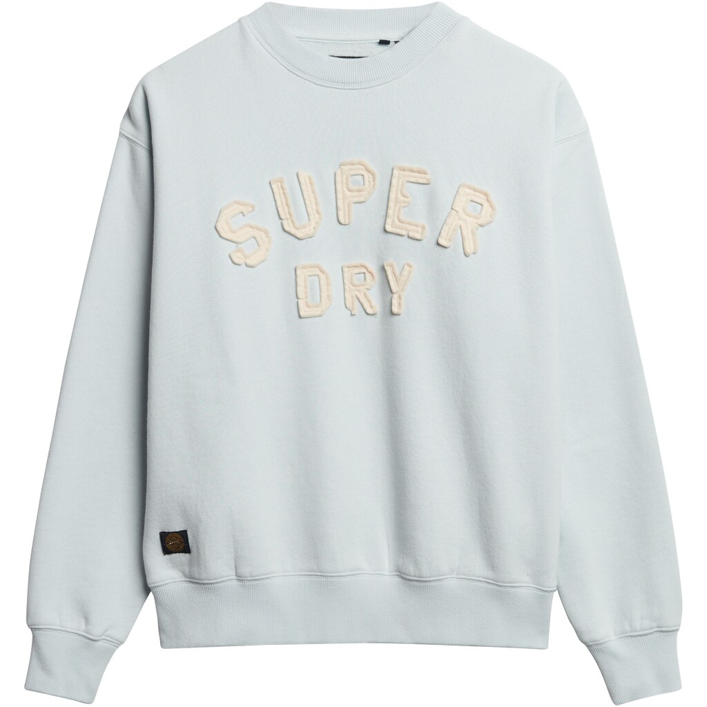 Superdry Sweatshirt »APPLIQUE ATHLETIC LOOSE SWEAT«
