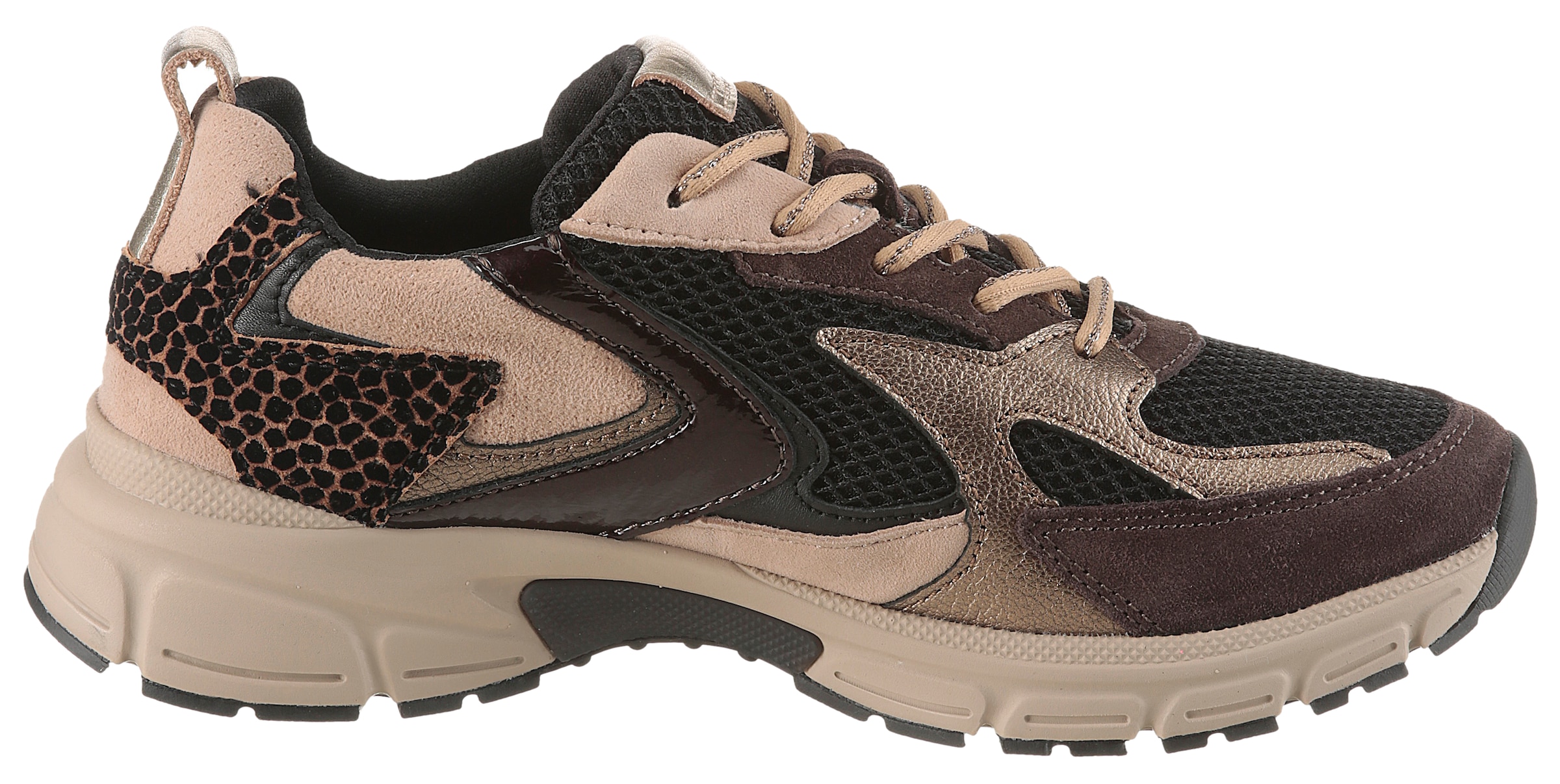 Gabor Keilsneaker »FLORENZ«, Plateau, Schnürschuh, Halbschuh in komfortabler G-Weite (=weit)