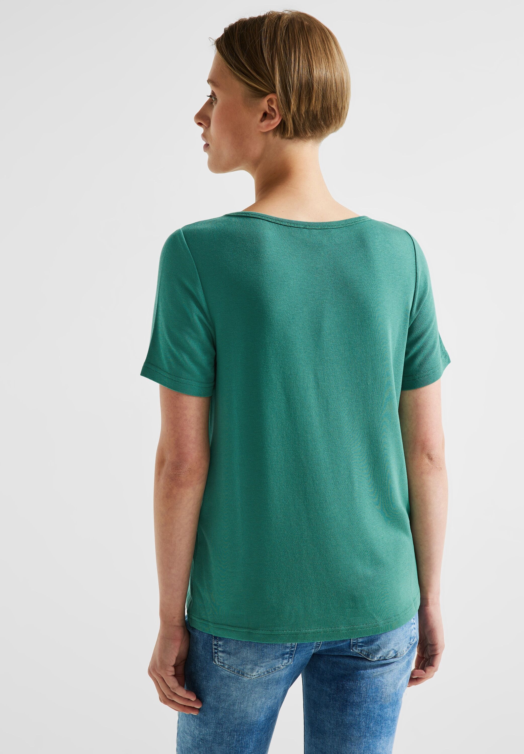 STREET ONE T-Shirt, aus BAUR softer Viskose online kaufen 