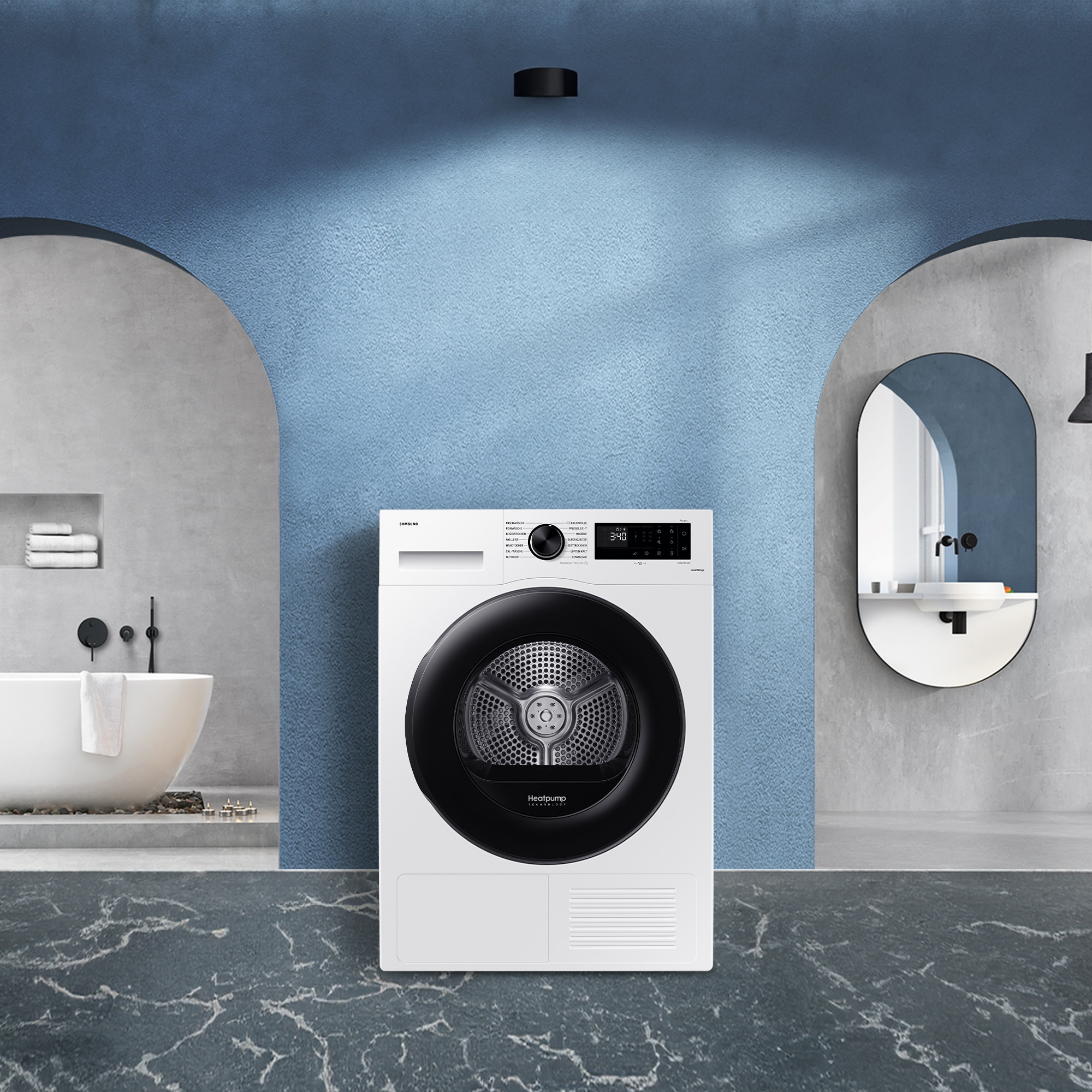 Samsung Wärmepumpentrockner »DV91CGC2A0AE«, DV5000C, 9 kg