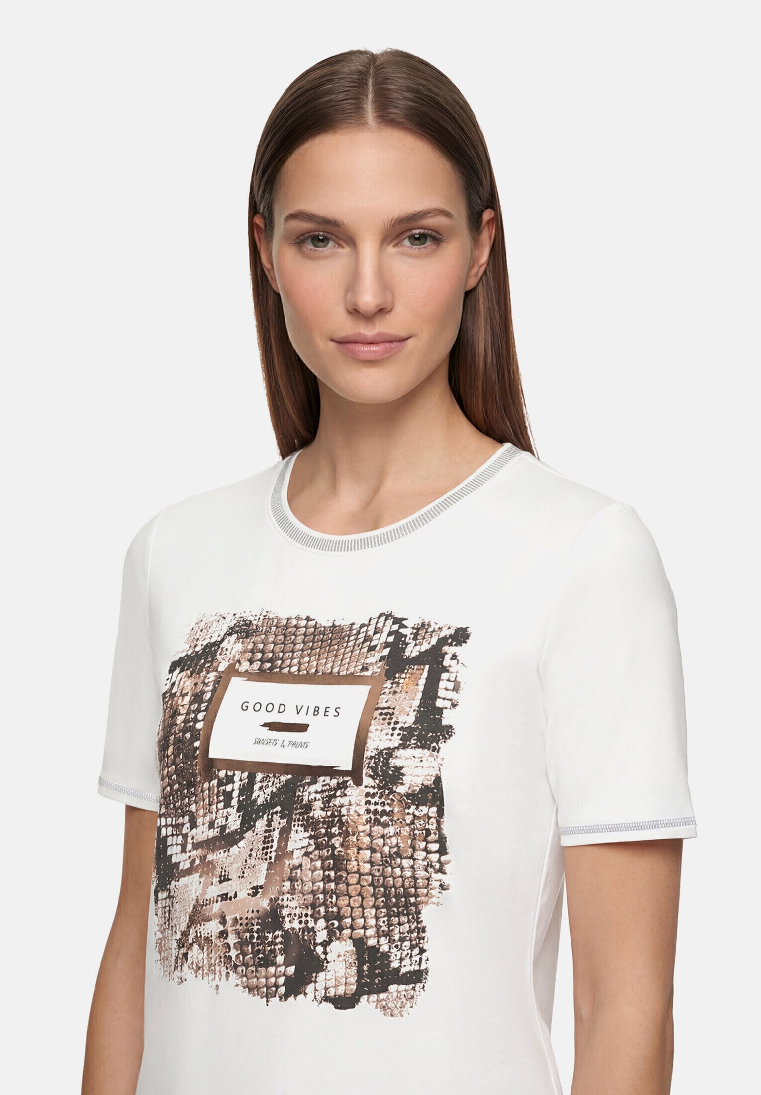 Betty Barclay Kurzarmshirt »Damen mit Aufdruck« 1 tlg.