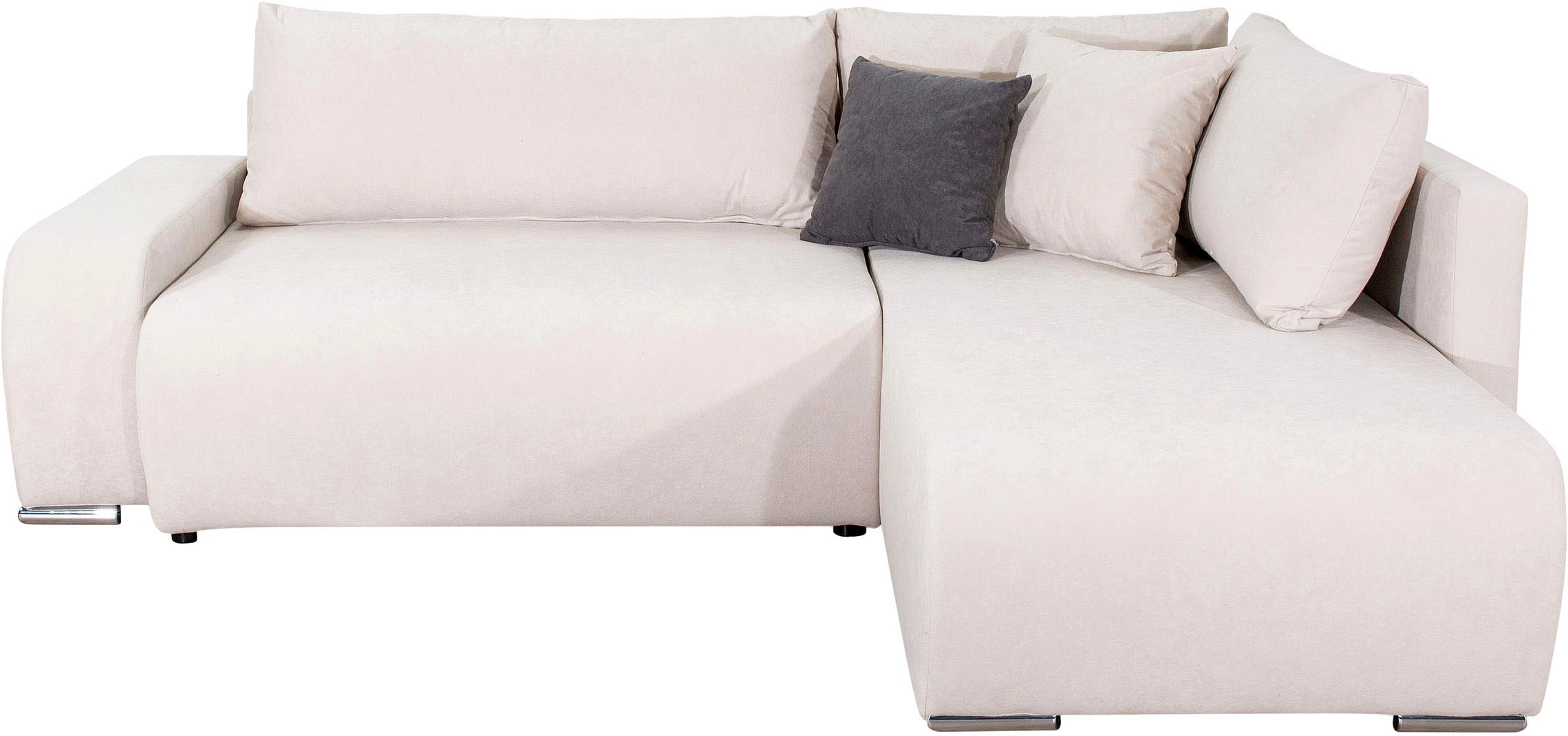 COLLECTION AB Ecksofa "Poppy, L-Form, Breite 227 cm mit Schlaffunktion" ink günstig online kaufen