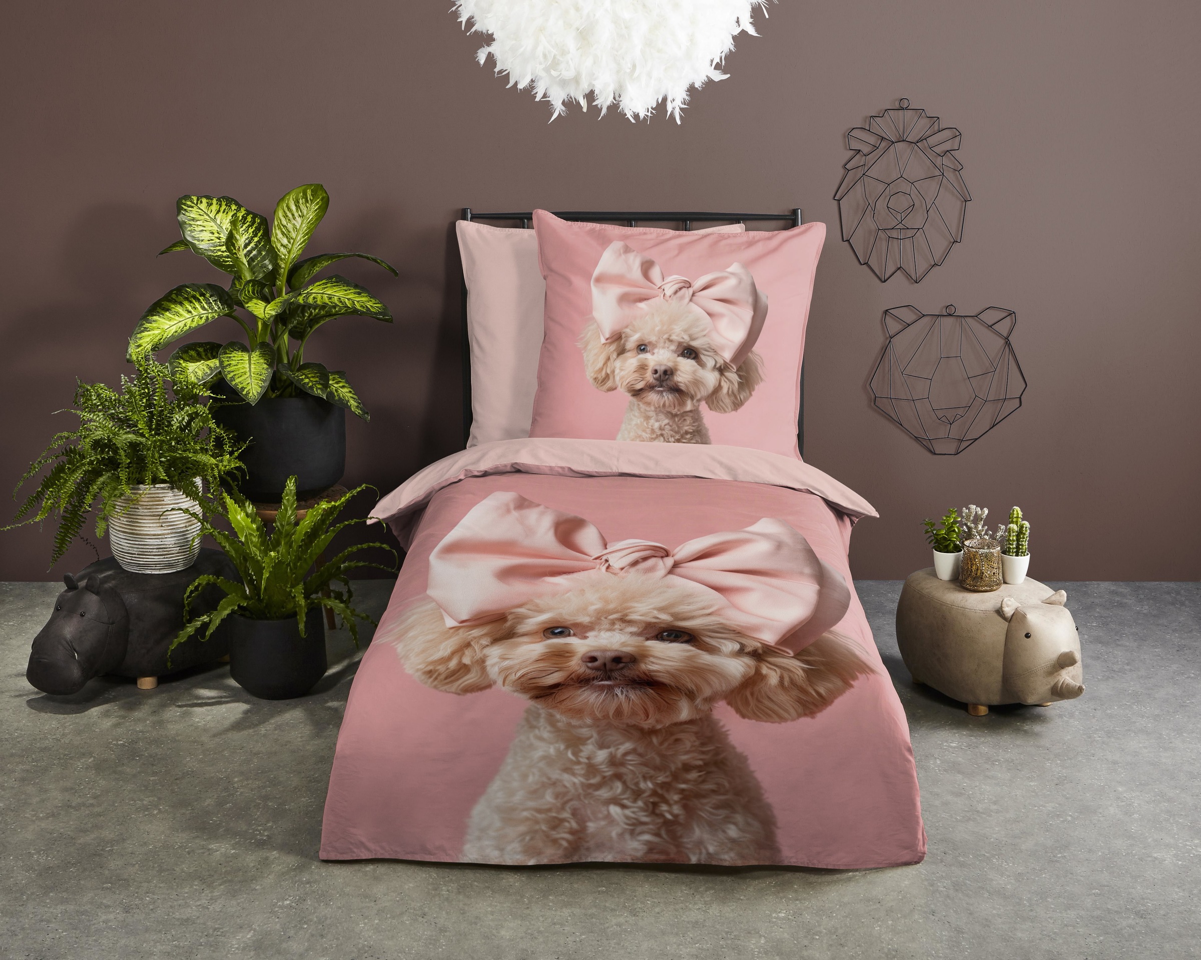 good morning Kinderbettwäsche "Roxy" 2 Stk. tlg. Baumwolle, Renforcé, 135x2 günstig online kaufen
