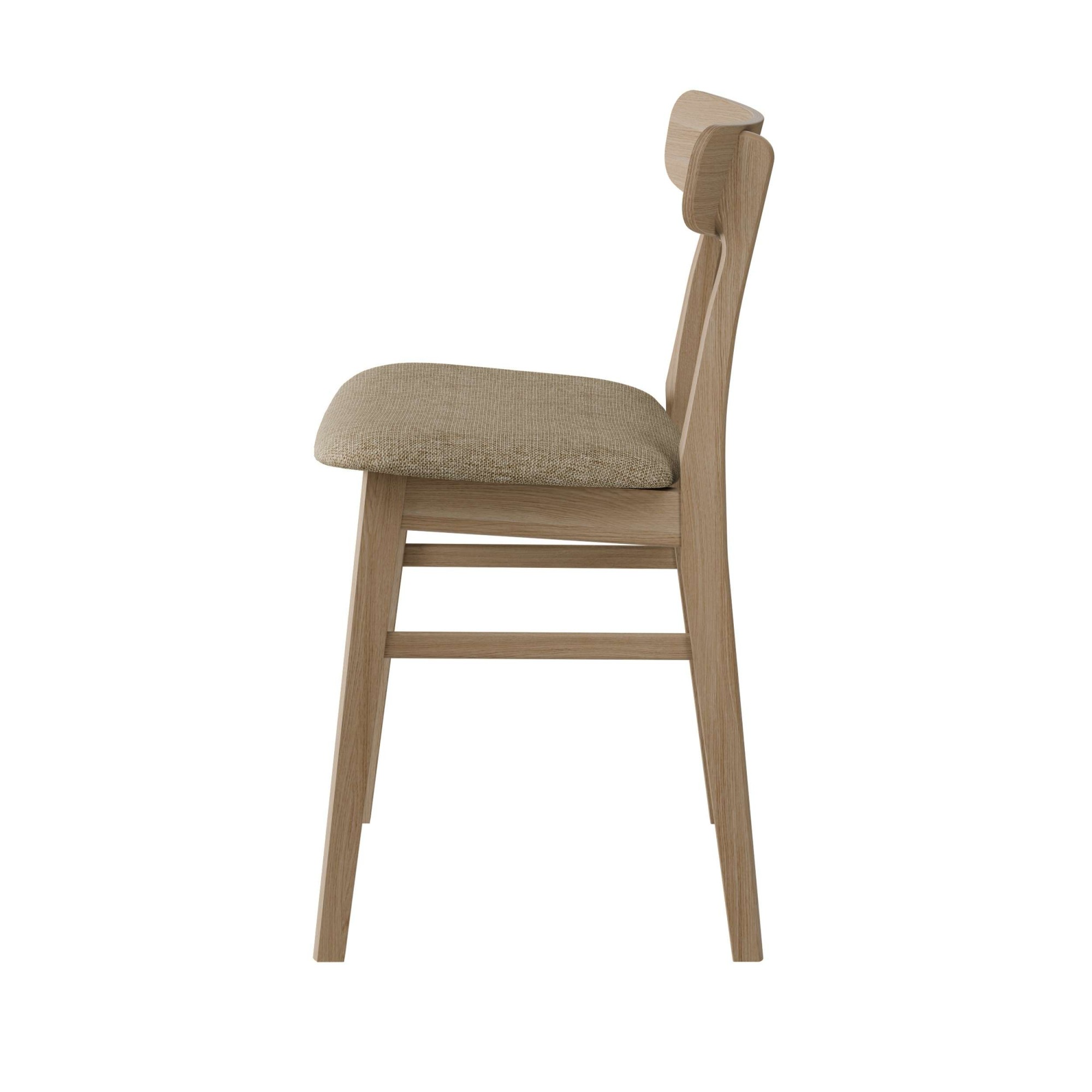 Thumbnail - Hammel Furniture Esszimmerstuhl "Findahl by Hammel Mosbøl", Massivholz, gepolsterte Sitzfläche, versch. Farbvarianten
