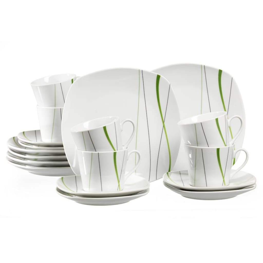 Ritzenhoff & Breker Kaffeeservice »Geschirr-Set, Service GRACE«, (Set, 18 tlg.)