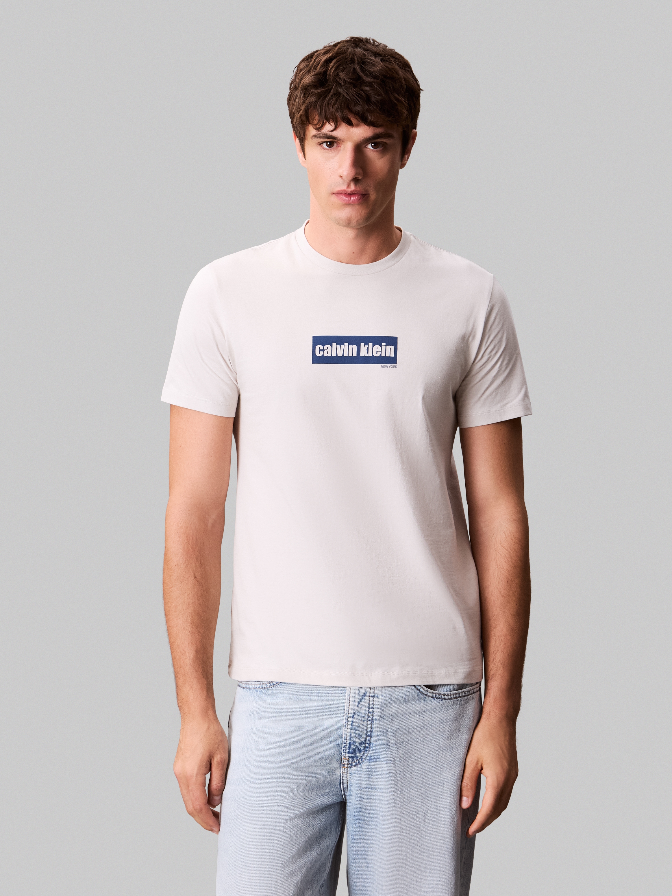 Calvin Klein Jeans T-Shirt "SS 30s E CLVN LN BG", mit Logo-Schriftzug günstig online kaufen