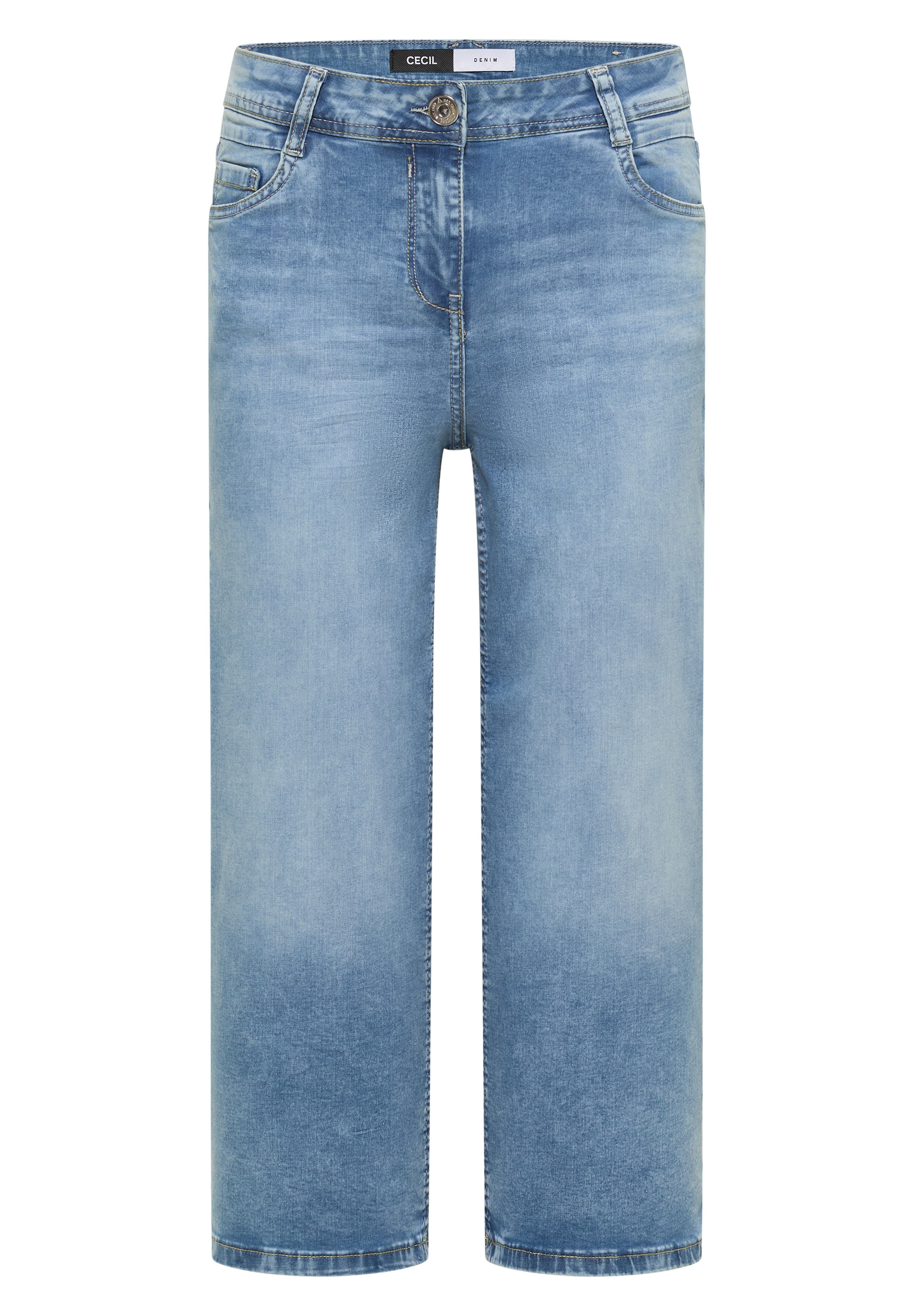Cecil Slim-fit-Jeans aus Baumwolle mit Stretchanteil