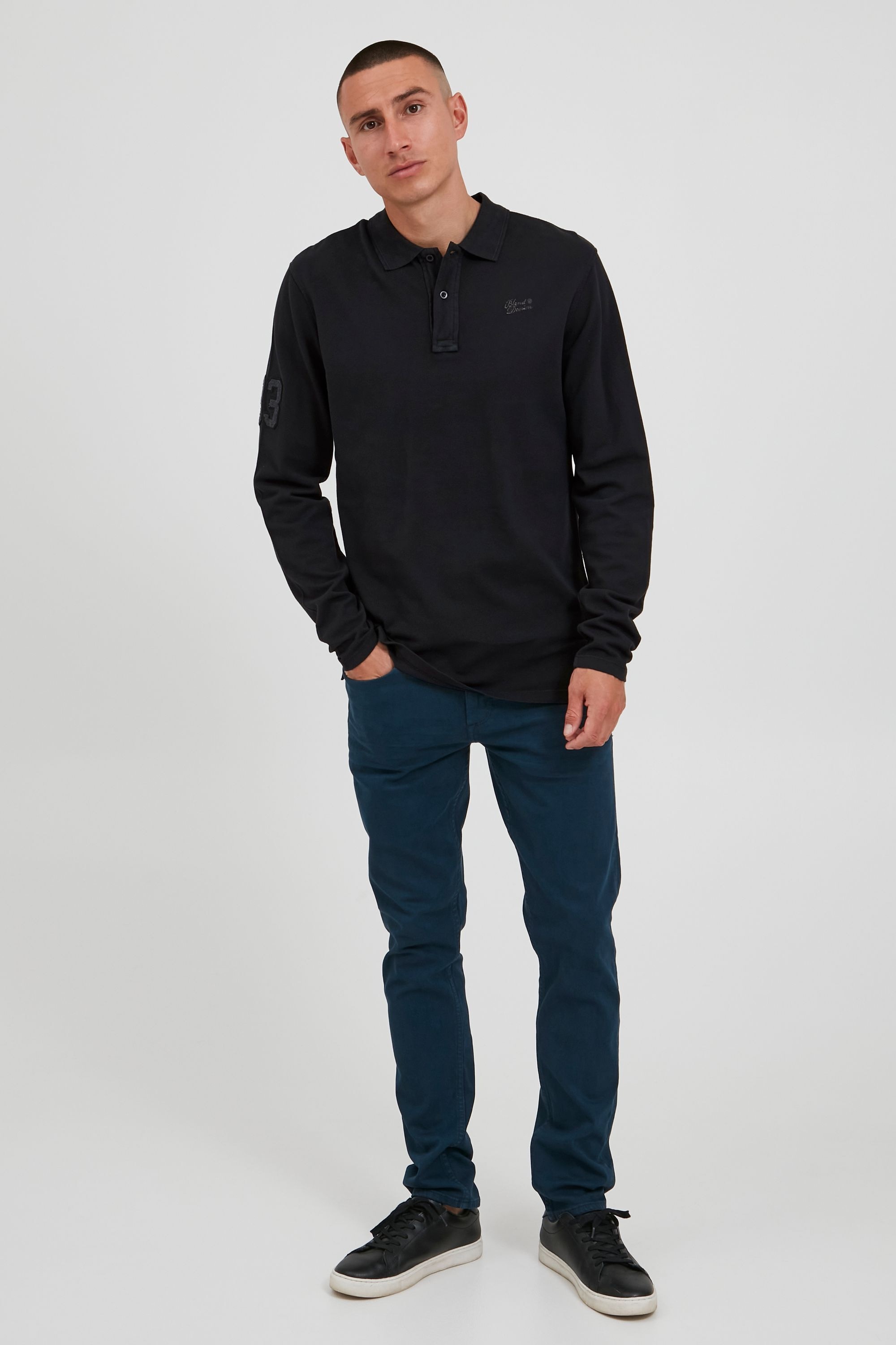 Blend Langarm-Poloshirt »Langarm-Poloshirt BHDahoud«