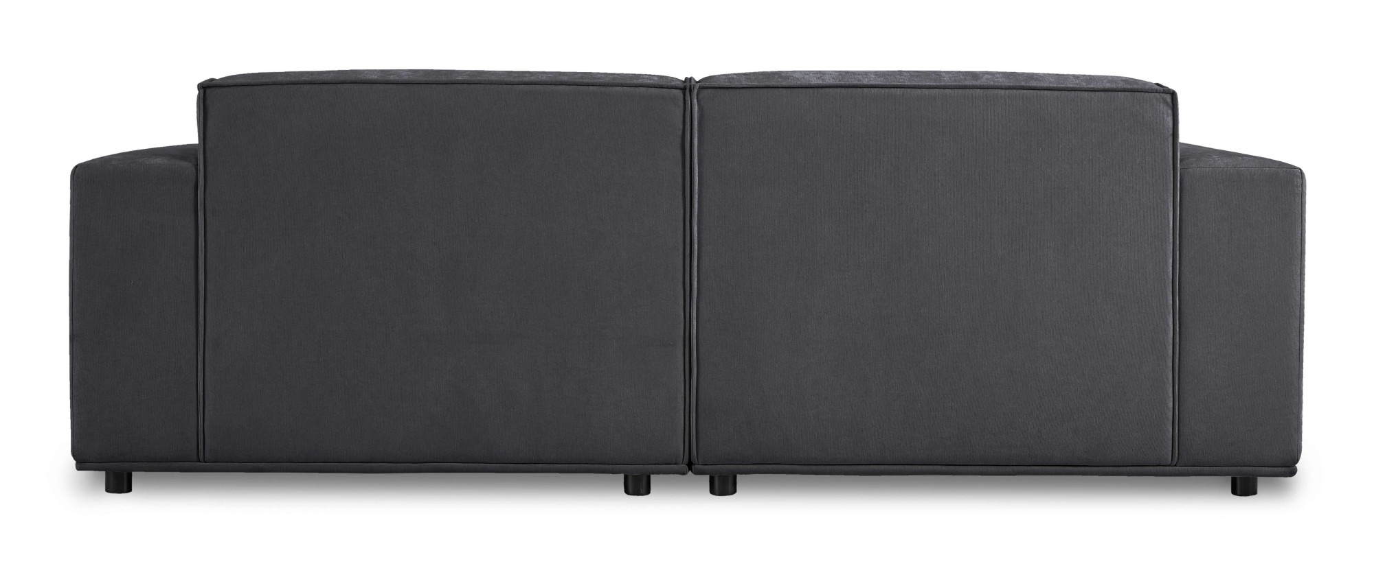 Home affaire 3-Sitzer »Avelin, 228 cm, Chenille, Struktur-Boucle«, mit Wellenunterfederung, Kedernaht, bodentief, Skandi-Design