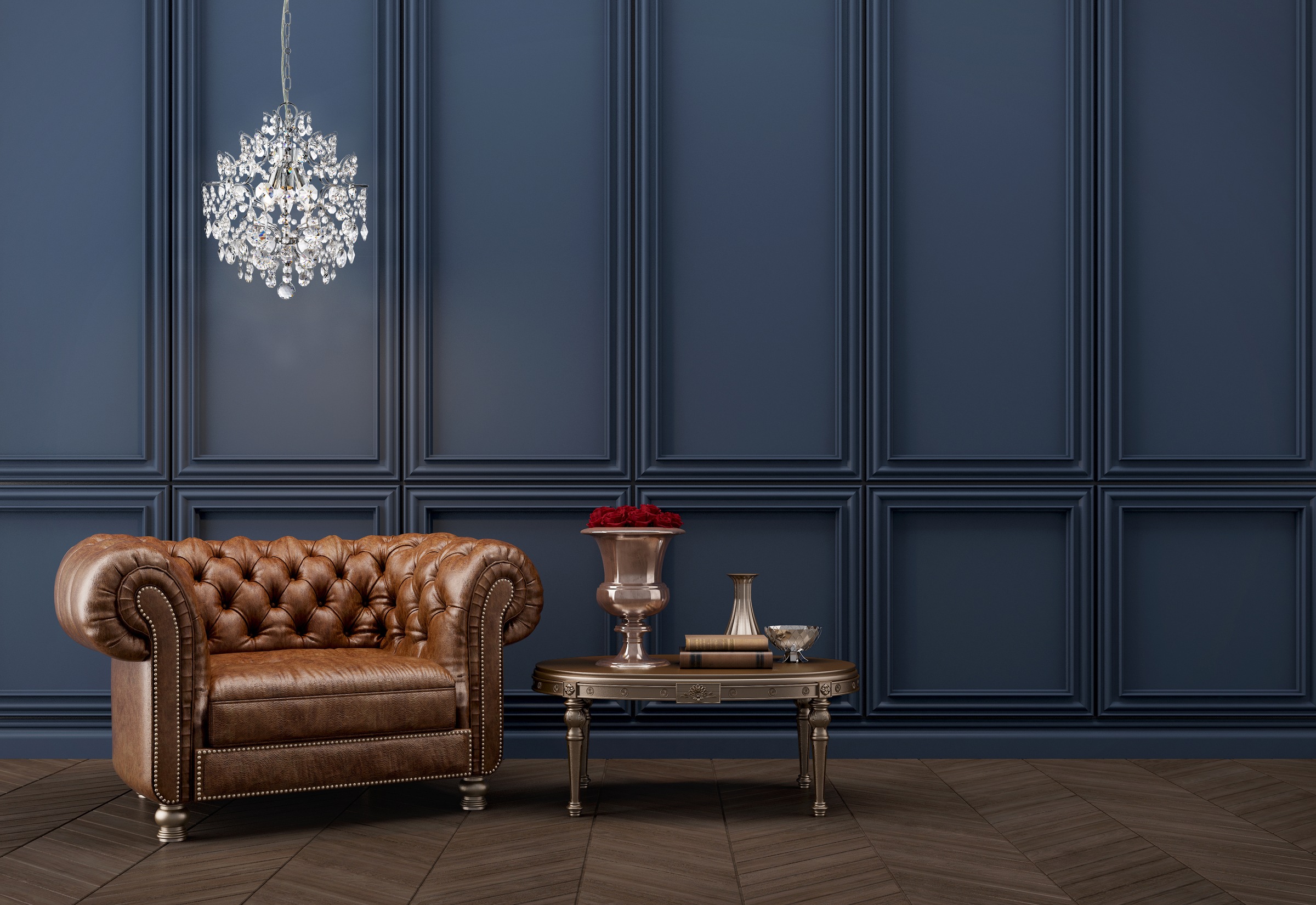 Searchlight Hängeleuchte »Hängeleuchte Harrietta, 3-flammig« E14 1 Stk. Glamourös