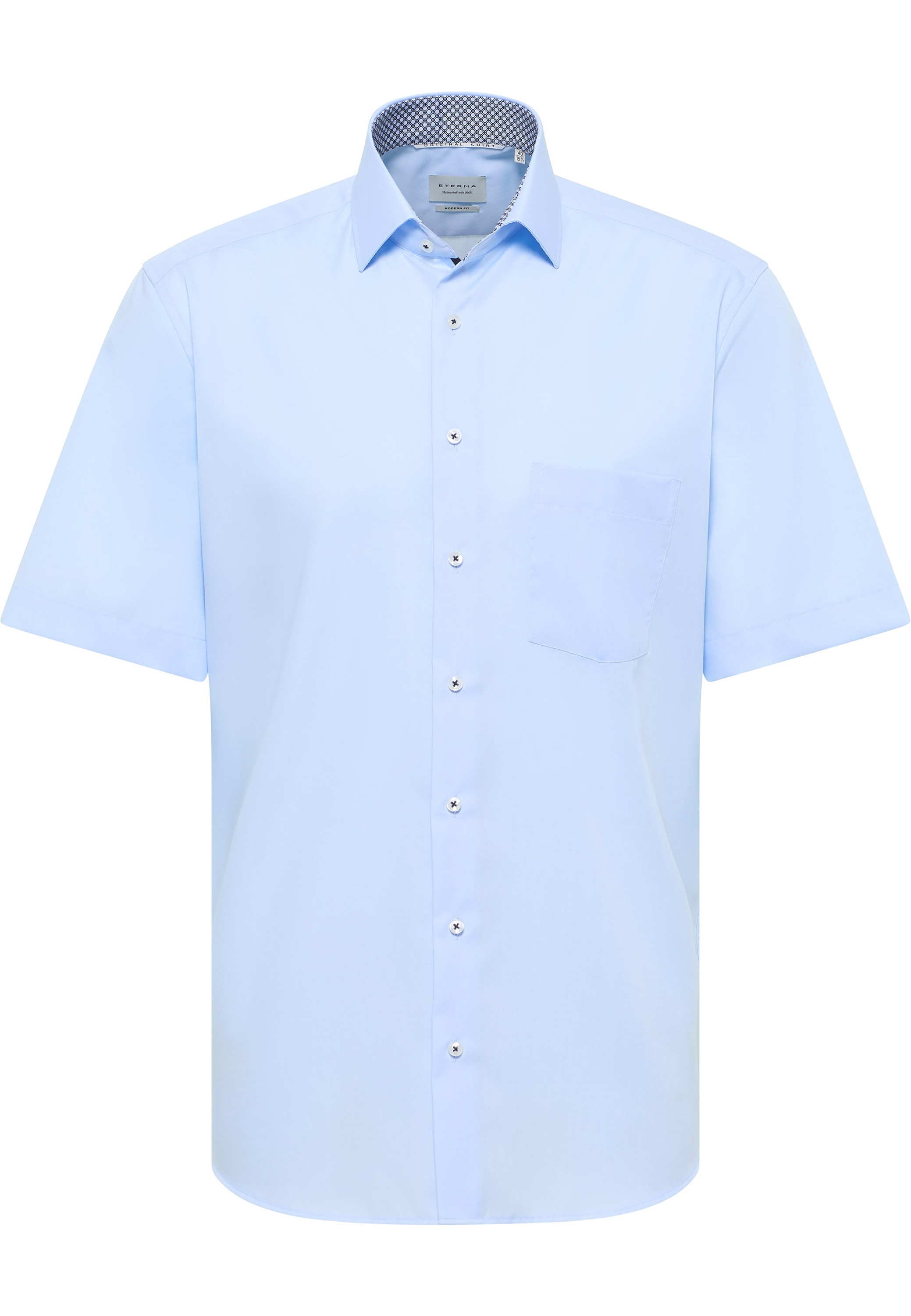 Eterna Kurzarmhemd »MODERN FIT«, NON IRON (bügelfrei)