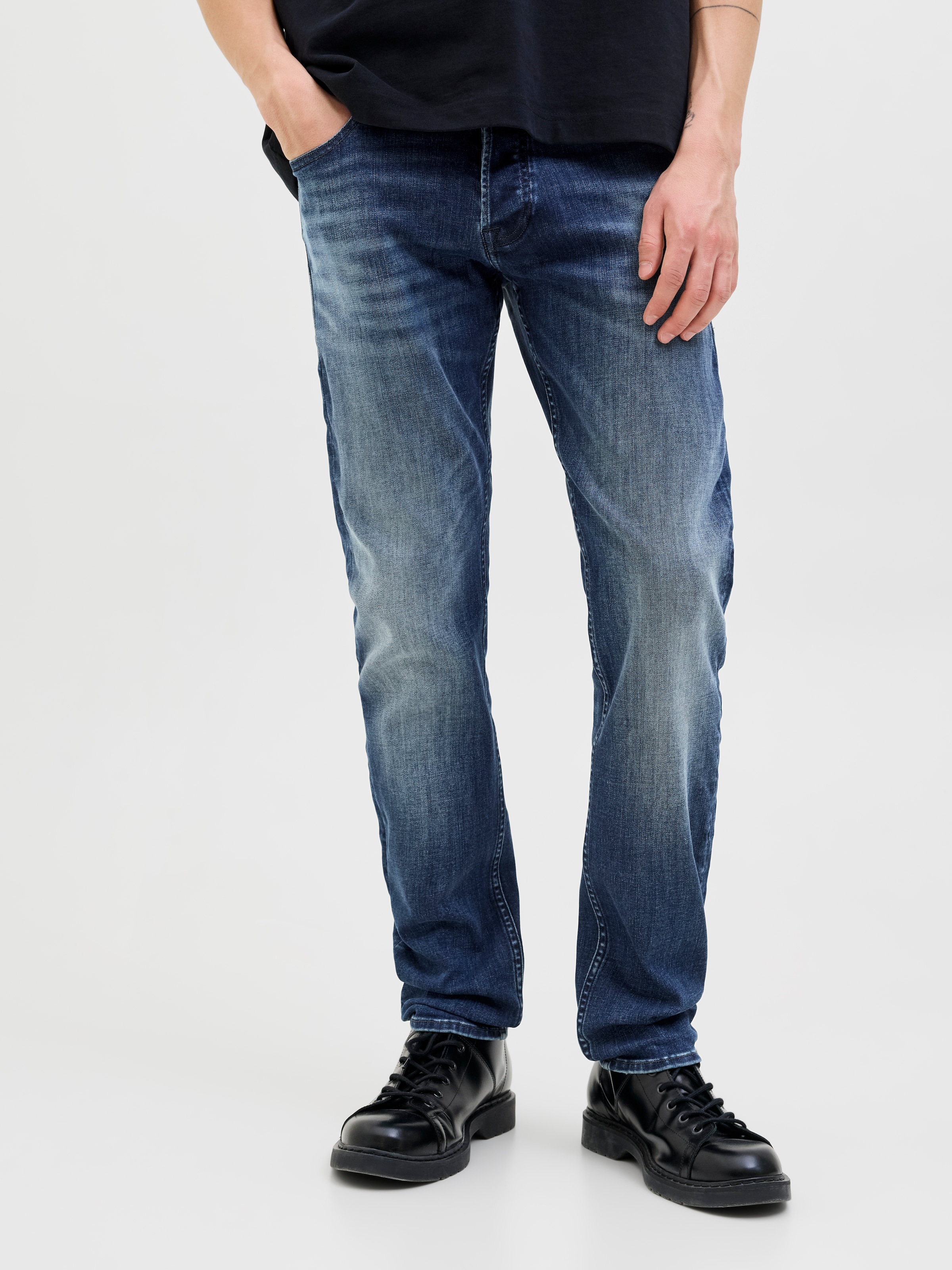 Jack & Jones Slim-fit-Jeans "JJIGLENN JJORIGINAL CB 820 NOOS" günstig online kaufen