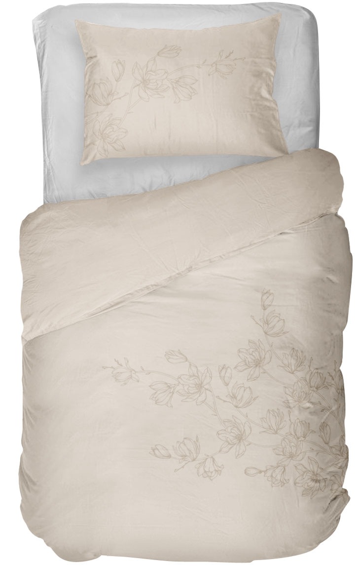 kayori Wendebettwäsche "Hara" 2 Stk. Mit stilvoller Stickerei günstig online kaufen