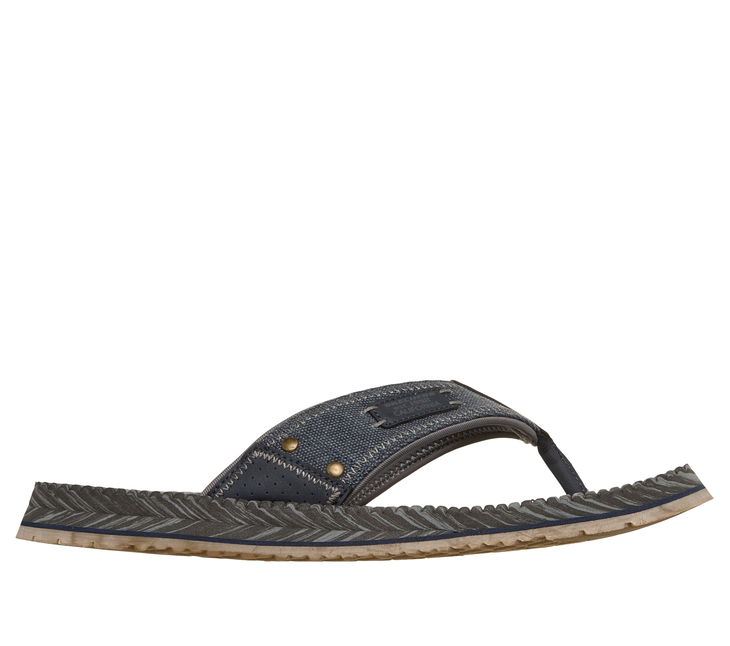 Skechers Zehentrenner »QUILL«  Sommerschuh, Strandschuh, Urlaubsschuh im Materialmix