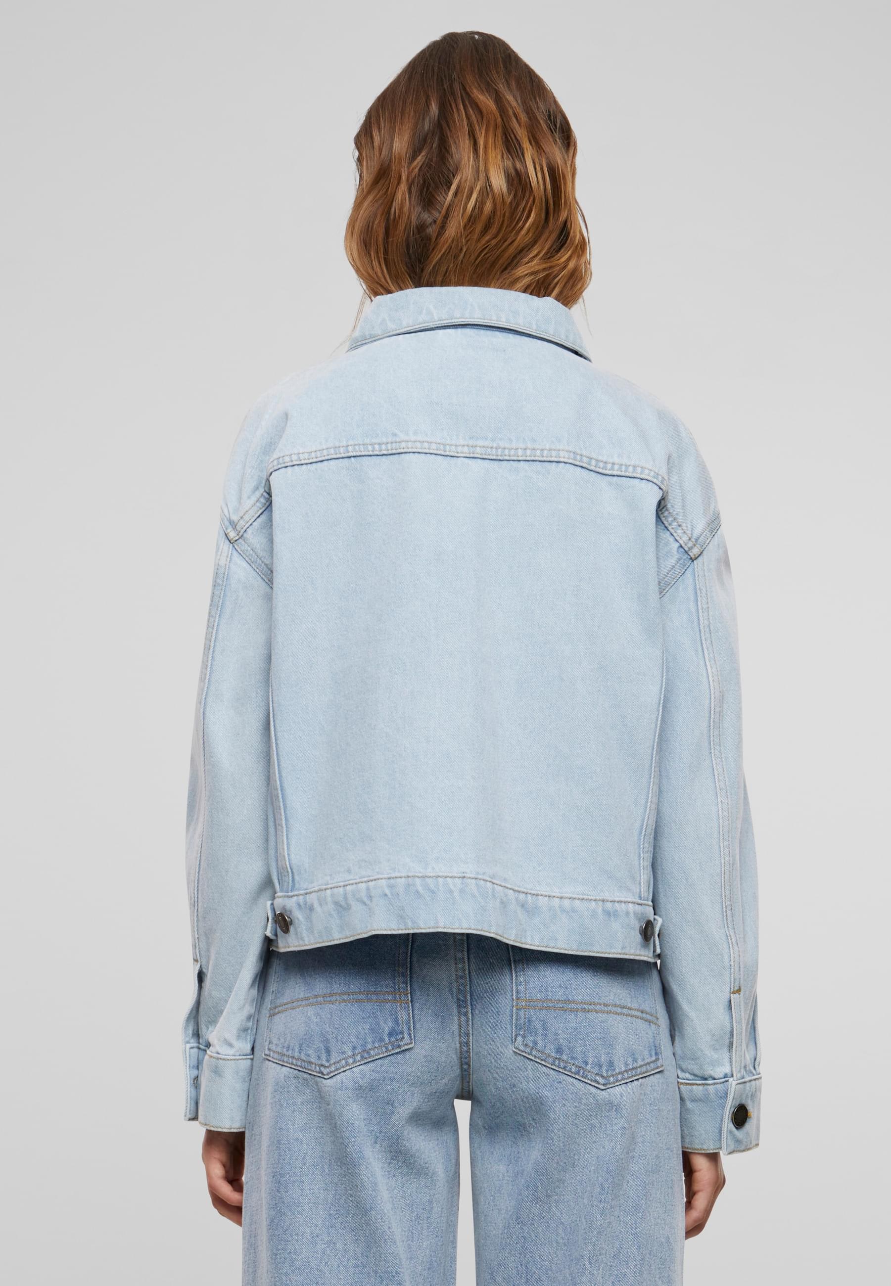 URBAN CLASSICS Jeansjacke »Urban Classics Ladies 80‘s Oversized Denim Jacket«, (1 St.), ohne Kapuze