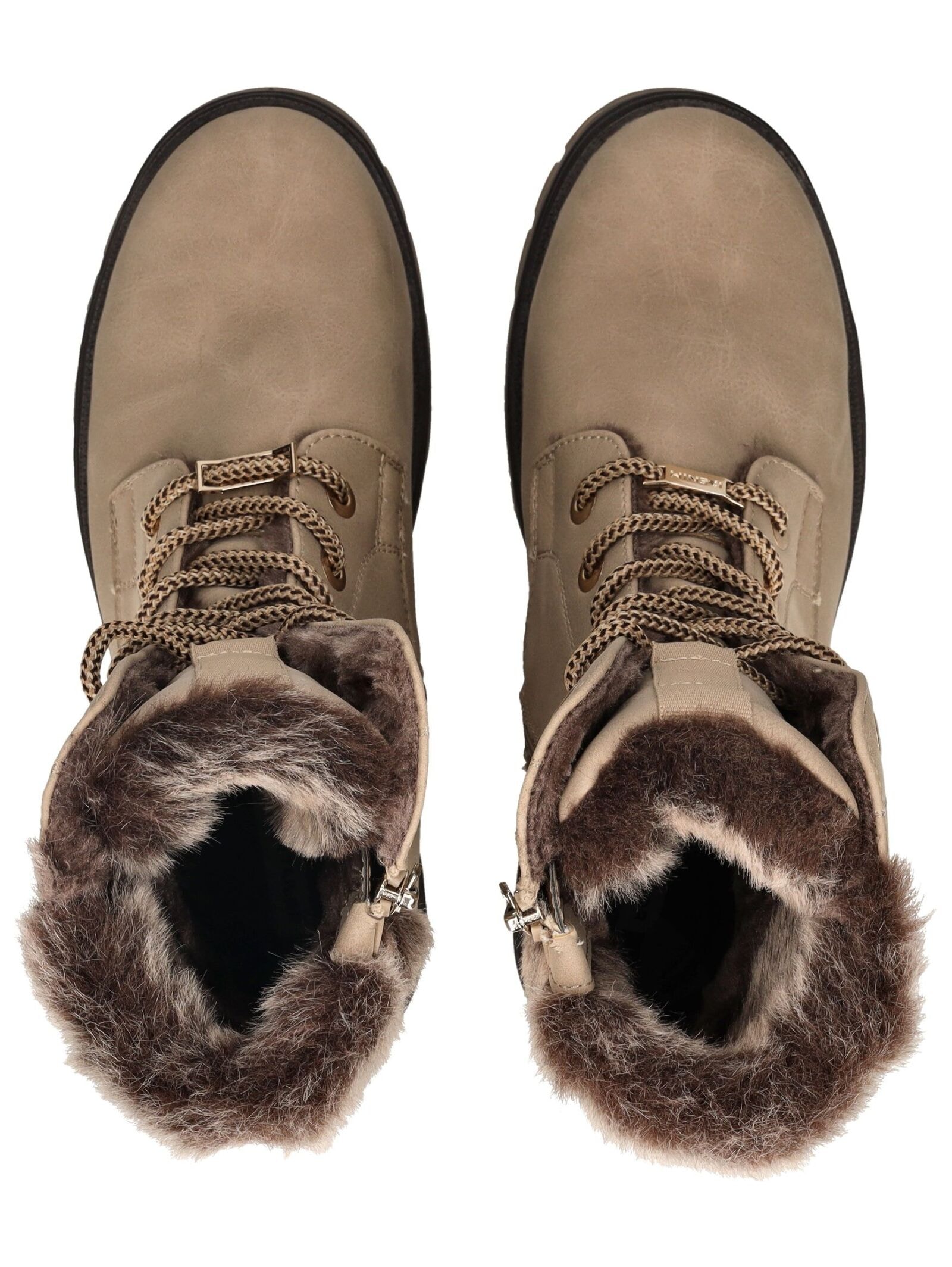 TOM TAILOR Schnürstiefelette »Tom Tailor Stiefelette Lederimitat/Textil«