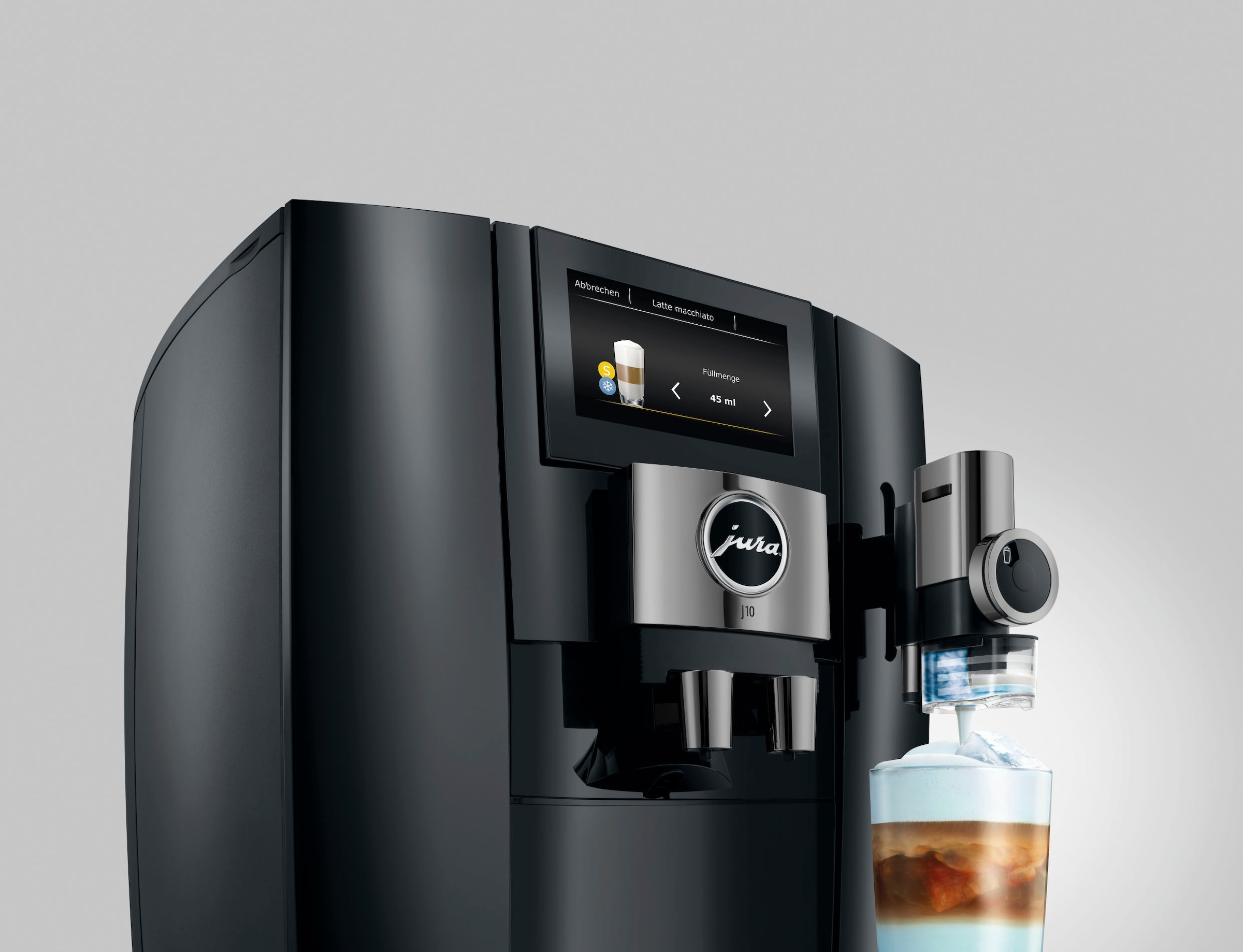 JURA Kaffeevollautomat »15562 J10 Piano Black (EA)«