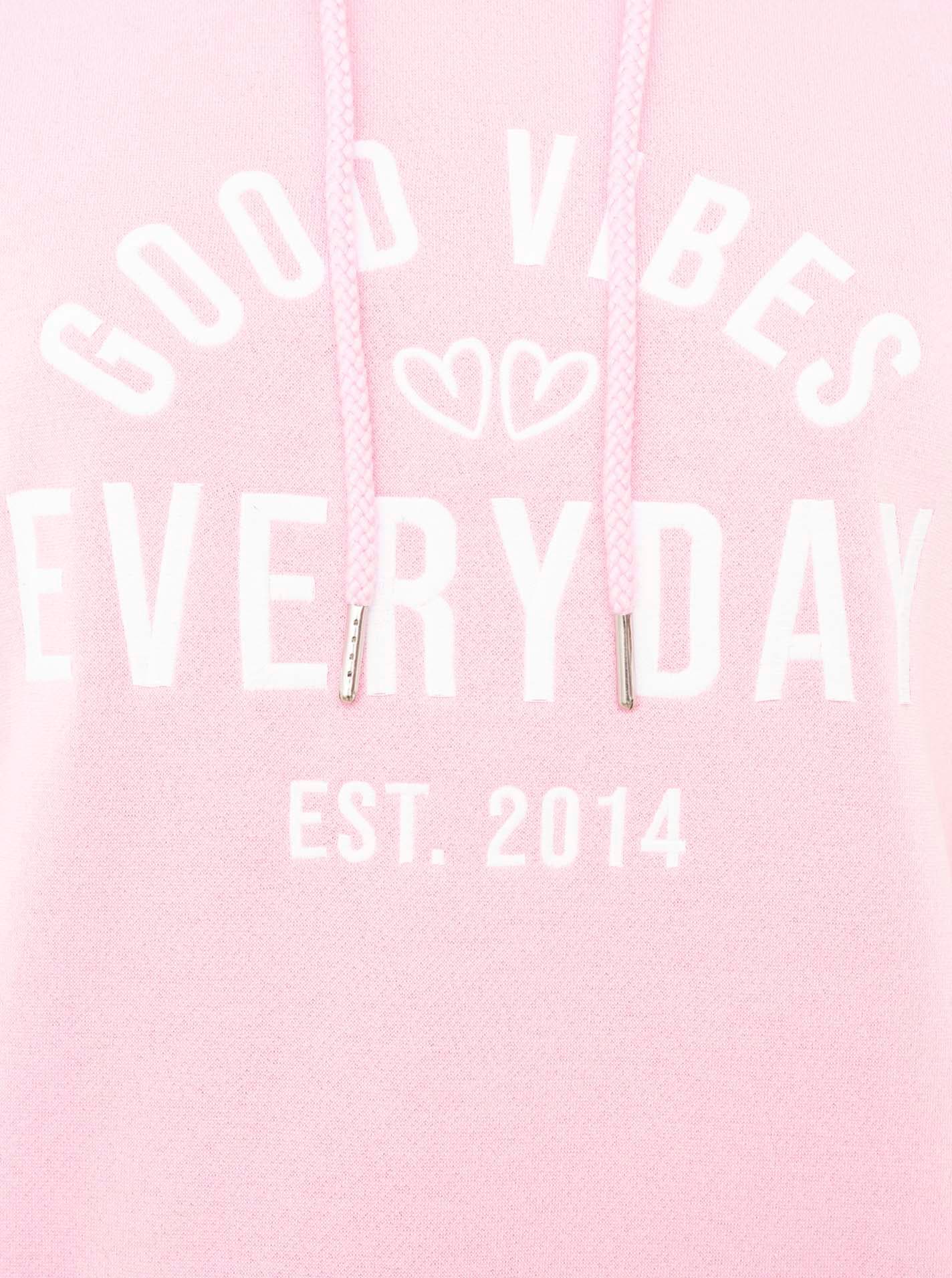 Zwillingsherz Hoodie »"Everyday"«, Mini-Me,mit Stickerei und positiver Botschaft
