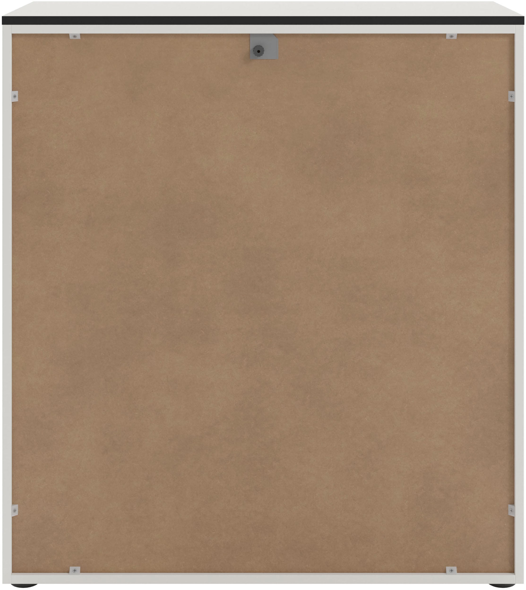 Manjana Möbel Kommode »Kommode mit Schwarz matten Metallgriffen in verschiedenen Ausführungen«