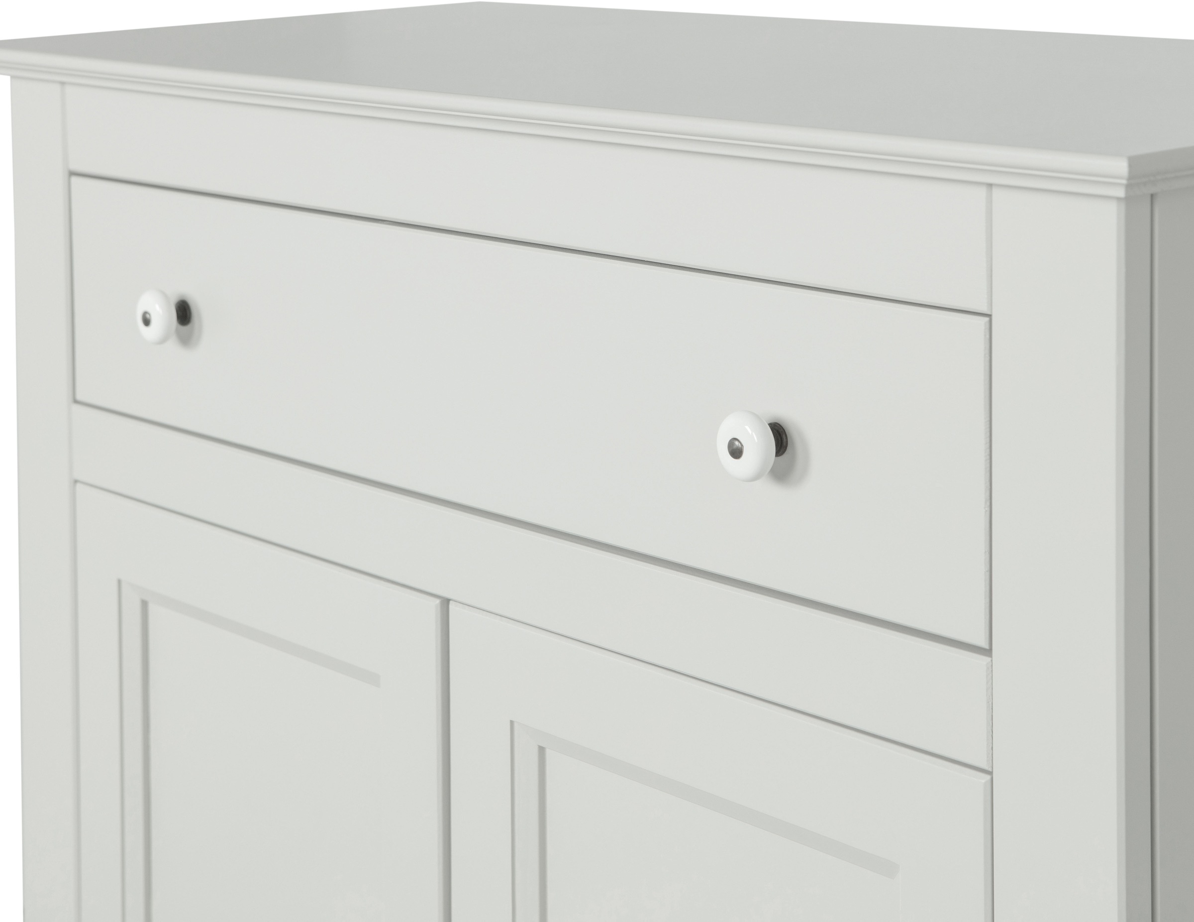 WOOOD Stauraumschrank »Eva« Tragkraft 15 kg pro Boden, MDF-Rückwand, Wandbefestigung empfohlen