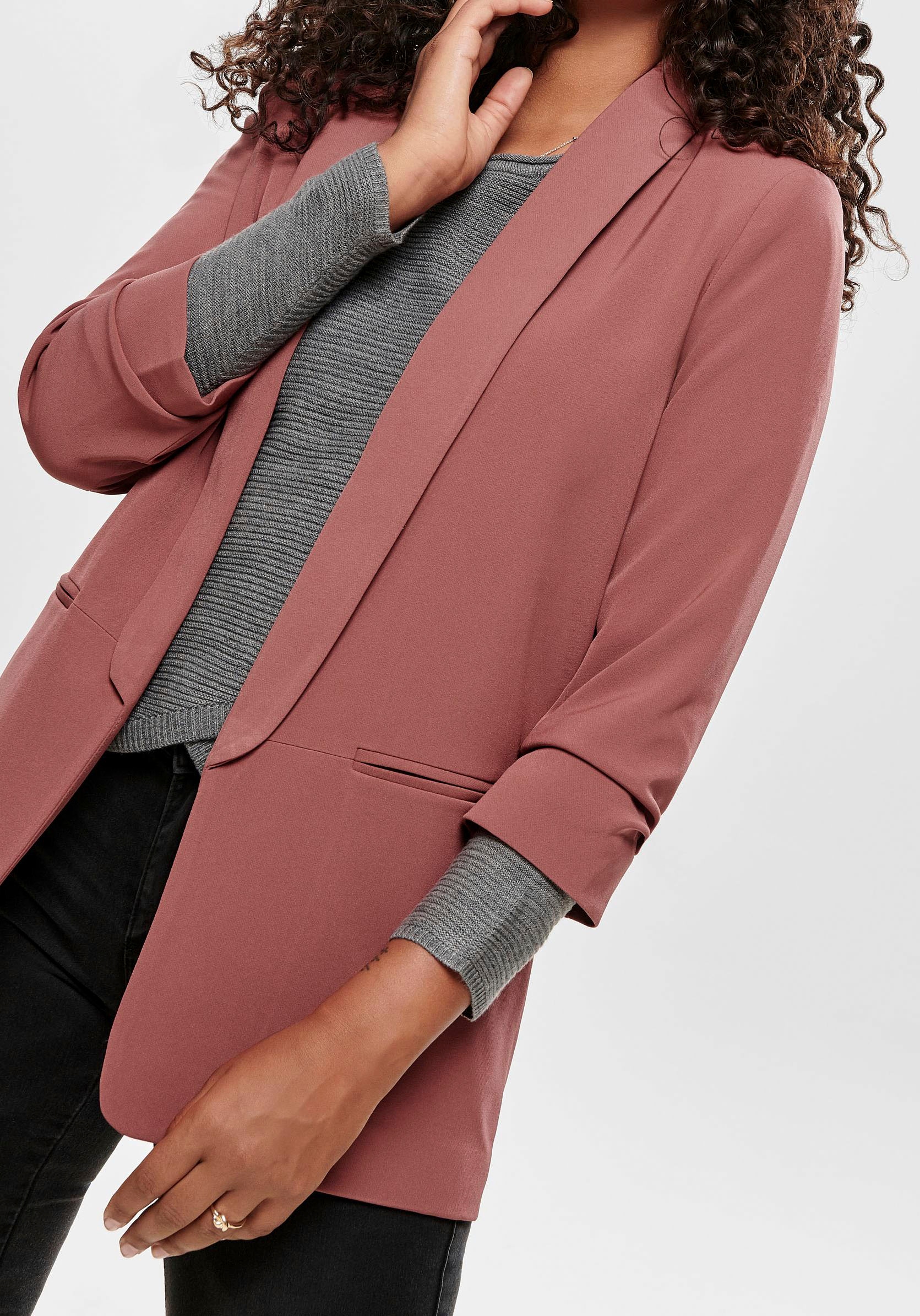 ONLY Kurzblazer »ONLELLY 3/4 LIFE BLAZER TLR NOOS«, mit 3/4 Ärmel