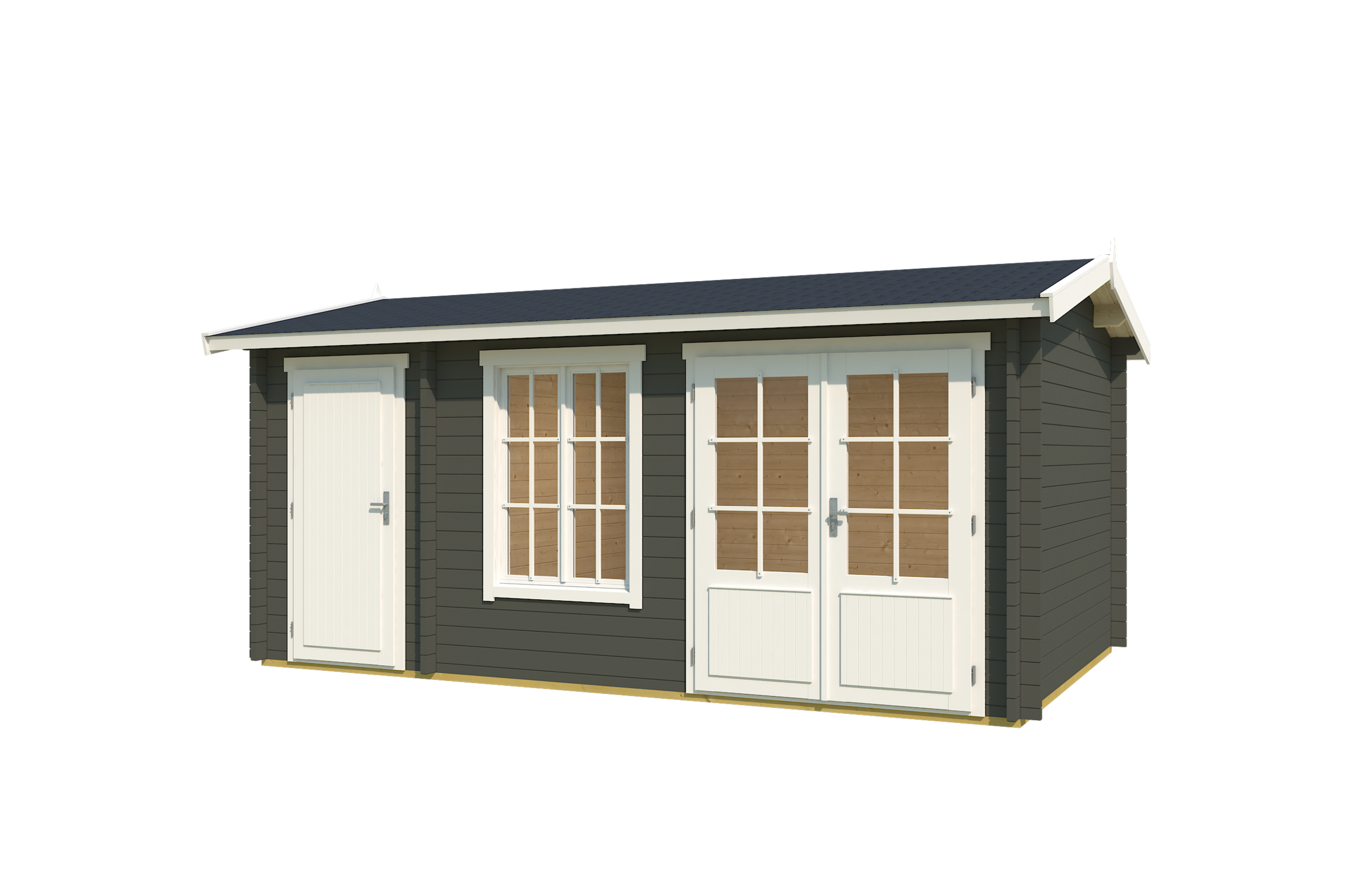 Nordic Holz Gartenhaus "WREXHAM 2" günstig online kaufen