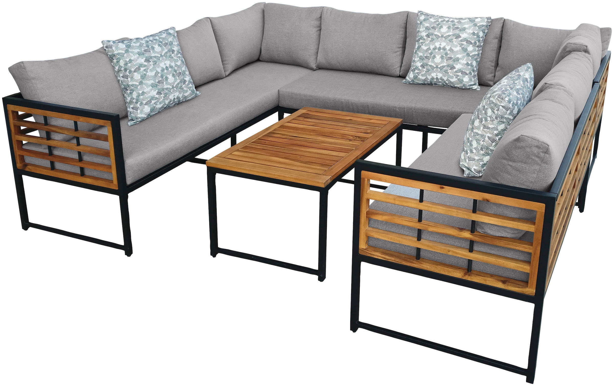 KONIFERA Gartenlounge-Set "Delphi", (Set, 20 tlg., 2x3er Sofa, 1x 2er Sofa, günstig online kaufen