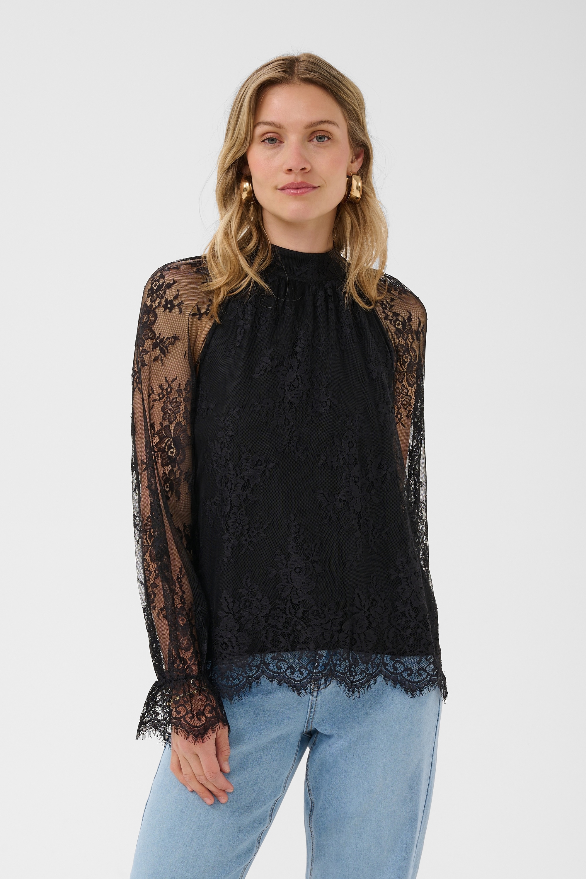 Cream Langarmbluse »Damen Bluse langarm CRMira«