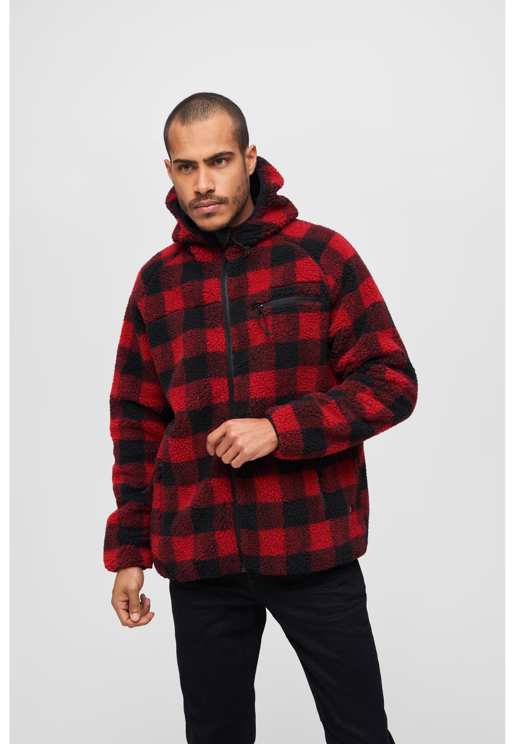 Brandit Anorak »Brandit Herren Teddyfleece Worker Jacket«, (1 St.), mit Kapuze