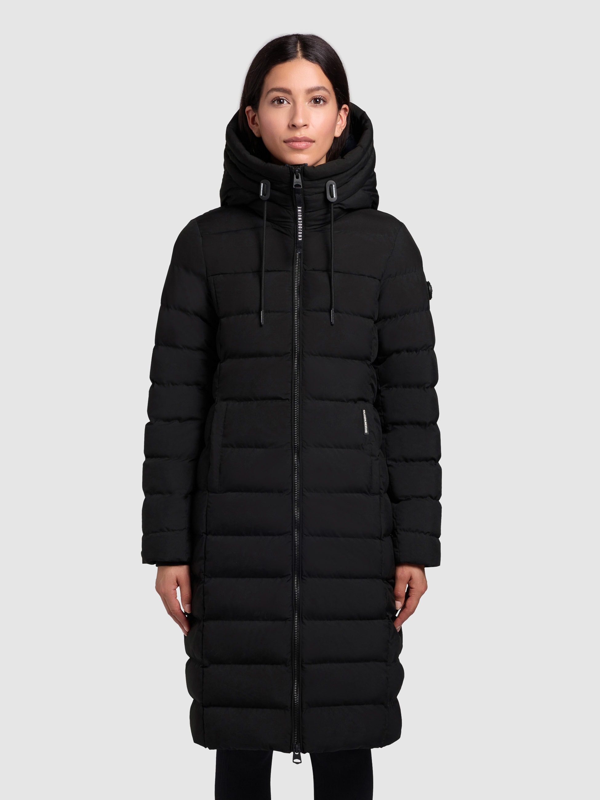 khujo Steppmantel "AETHE" Taschenbeutel aus Fleece