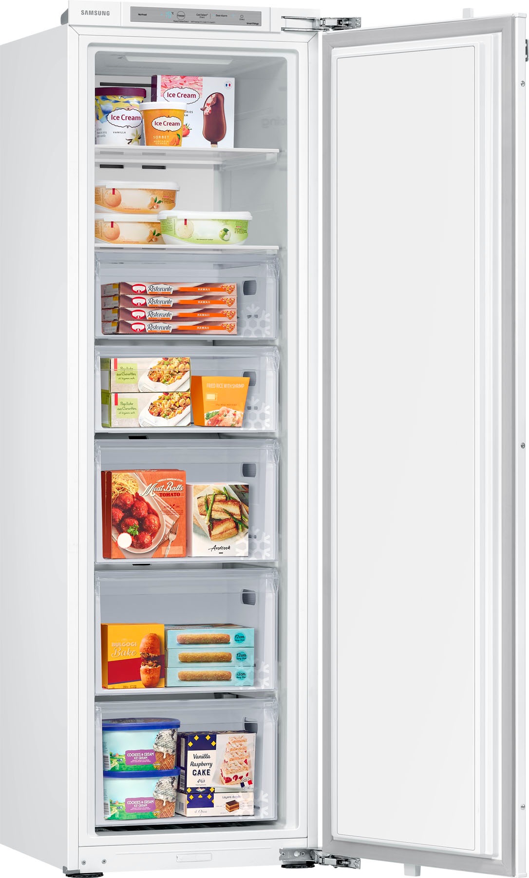 Samsung Einbaugefrierschrank »BRZ22610EWW/EG«, 177,5 cm hoch, 54 cm breit