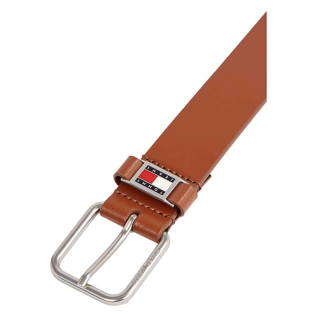 Tommy Jeans Ledergürtel »TJM SCANTON 3.5«, mit Gürtelschlaufe im TJ-Design  kaufen | BAUR